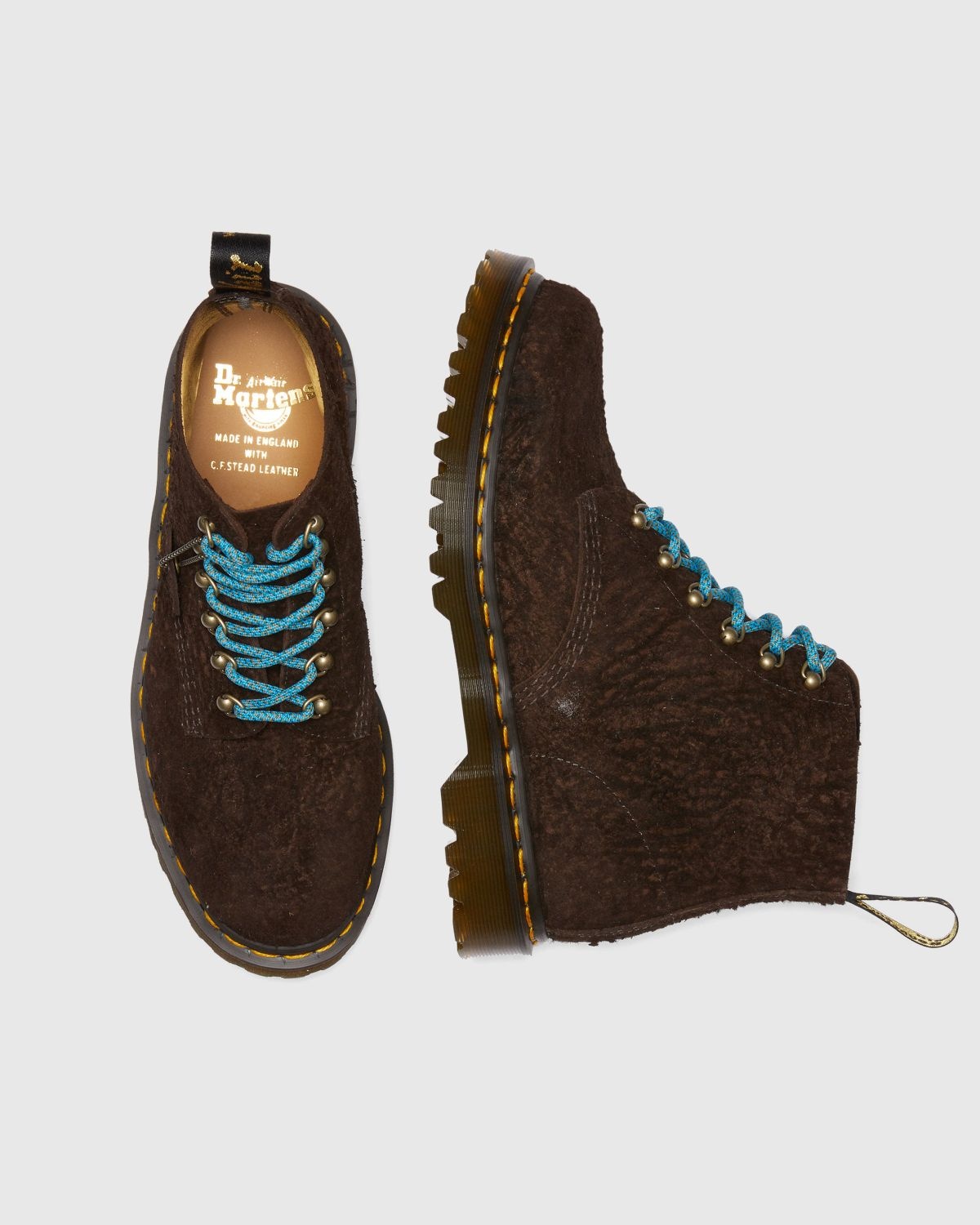 Dr. Martens – 101 Boot Suede Dark Brown - 3