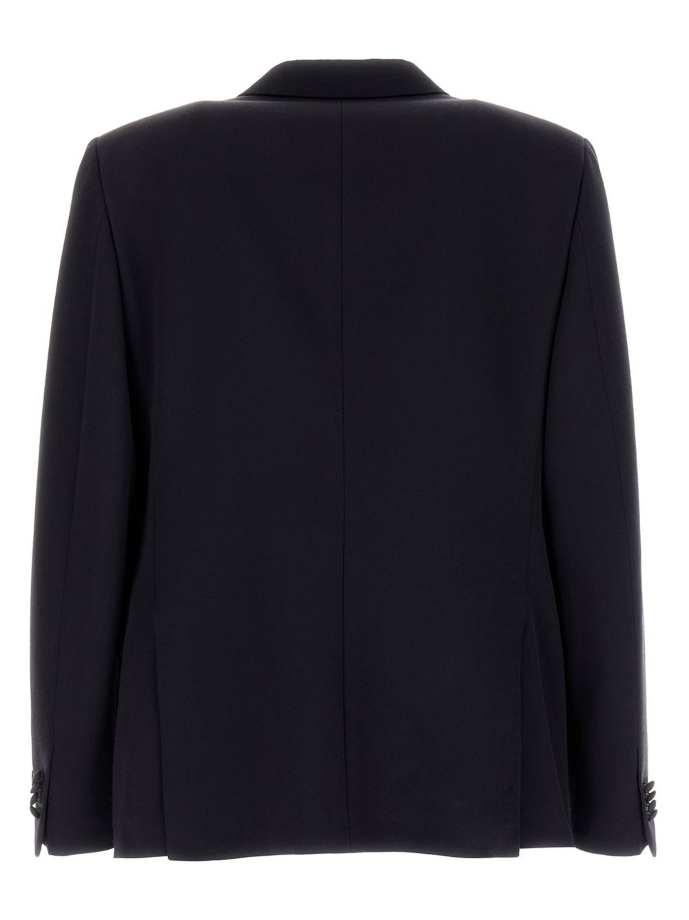 wool double-breasted blazer - 2