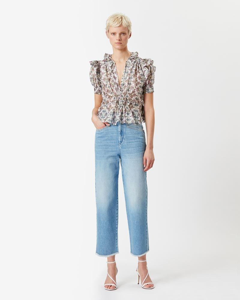 Isabel Marant DILALI DENIM PANTS outlook