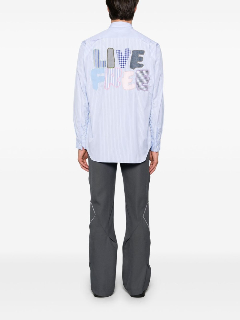 Comme des Garçons SHIRT x Fred Perry Live Free shirt outlook