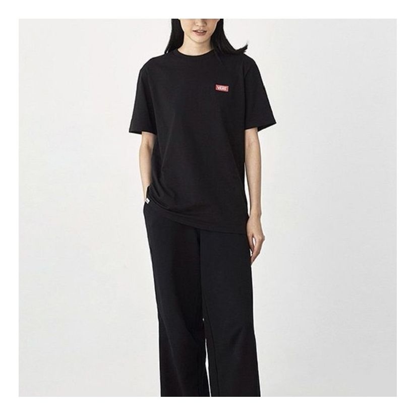(WMNS) Vans Graphic T-Shirt 'Black White' VN0A4MMXBLK - 3