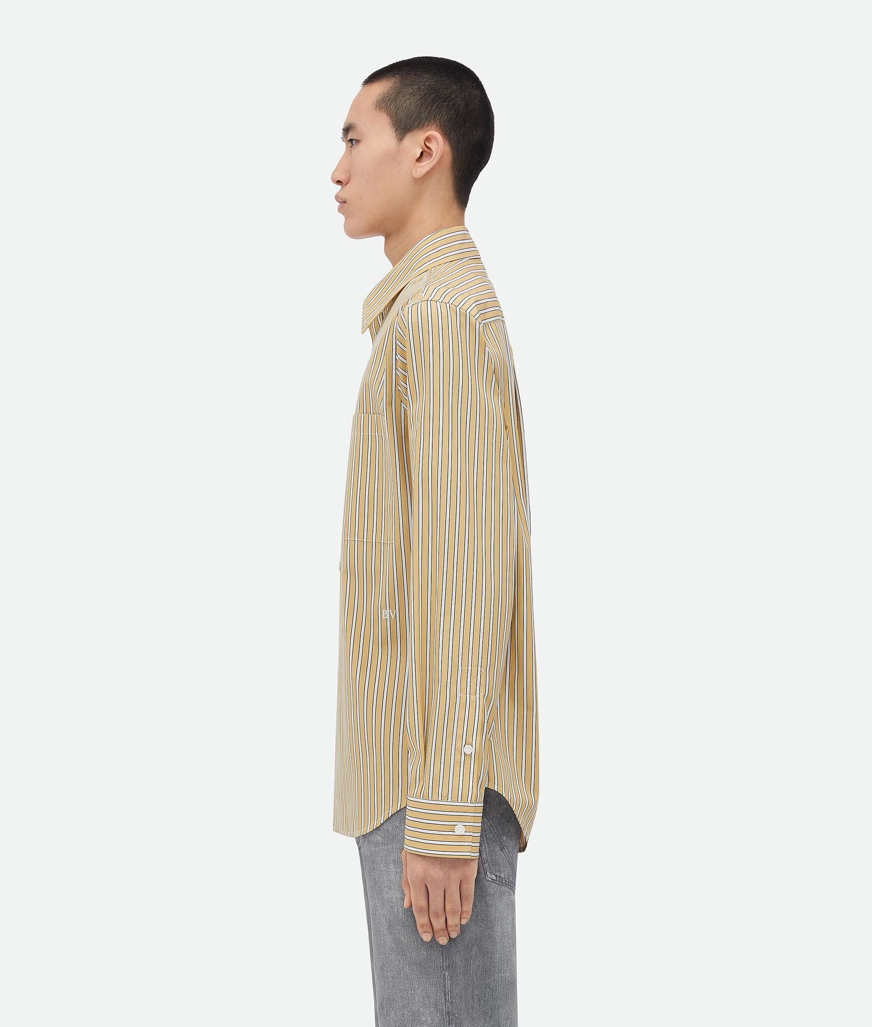 Striped Poplin Shirt - 2