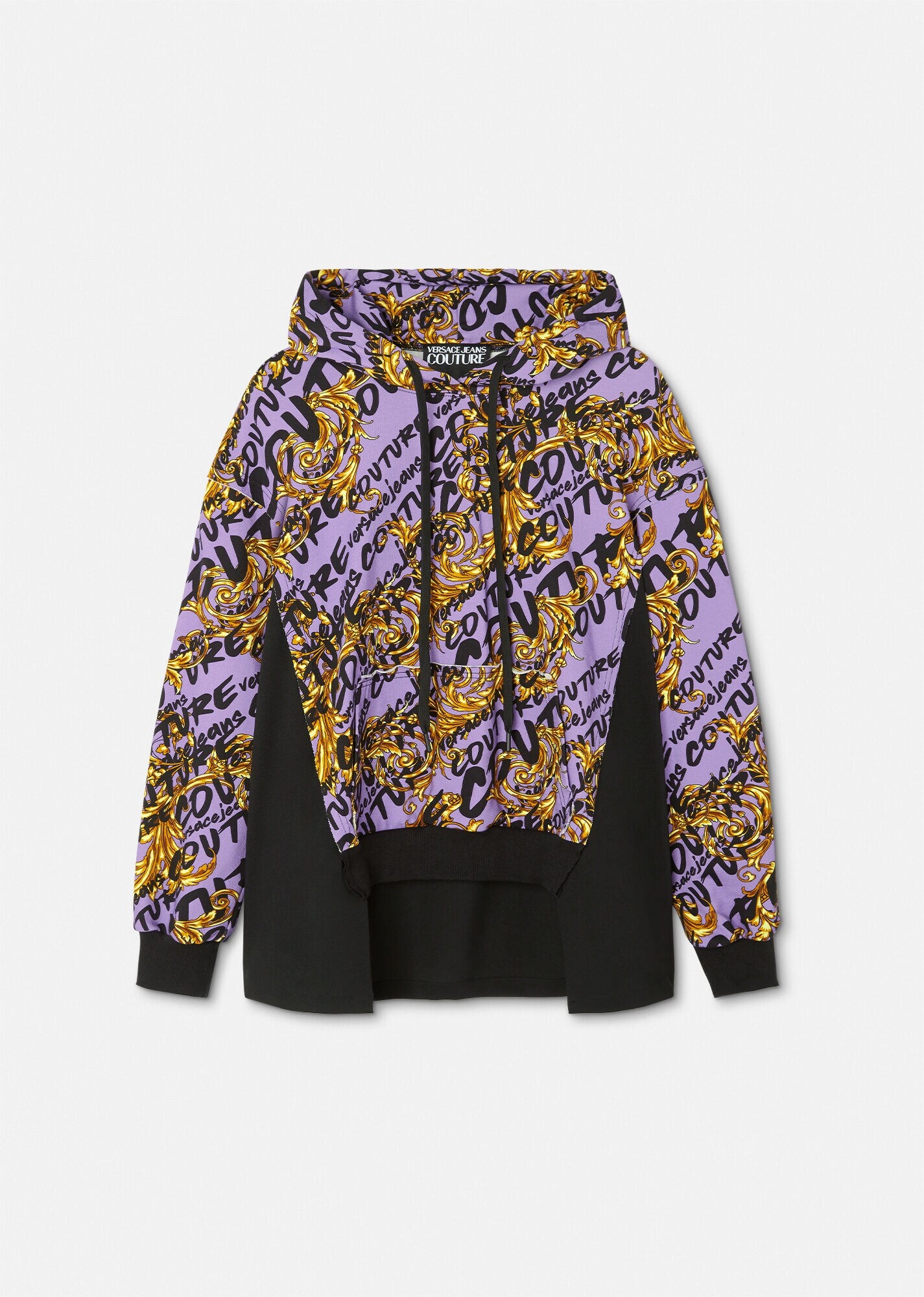 Logo Brush Couture Hoodie - 1