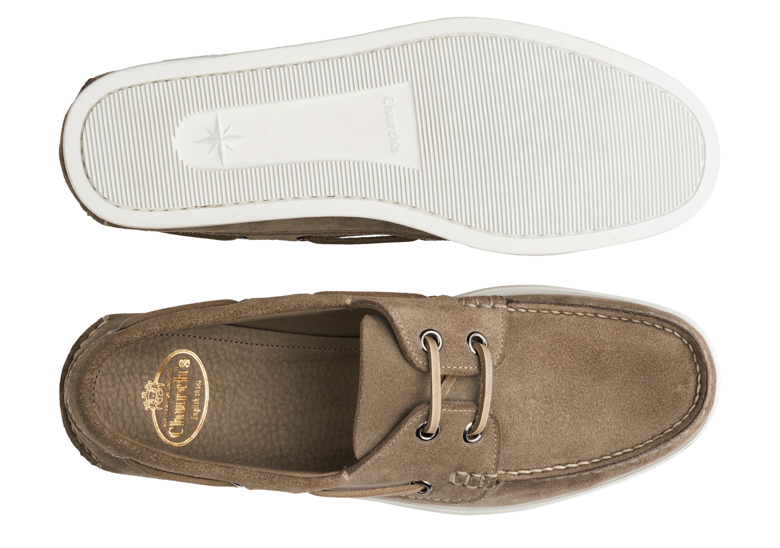 Marske
Suede Boat Shoe Stone - 3