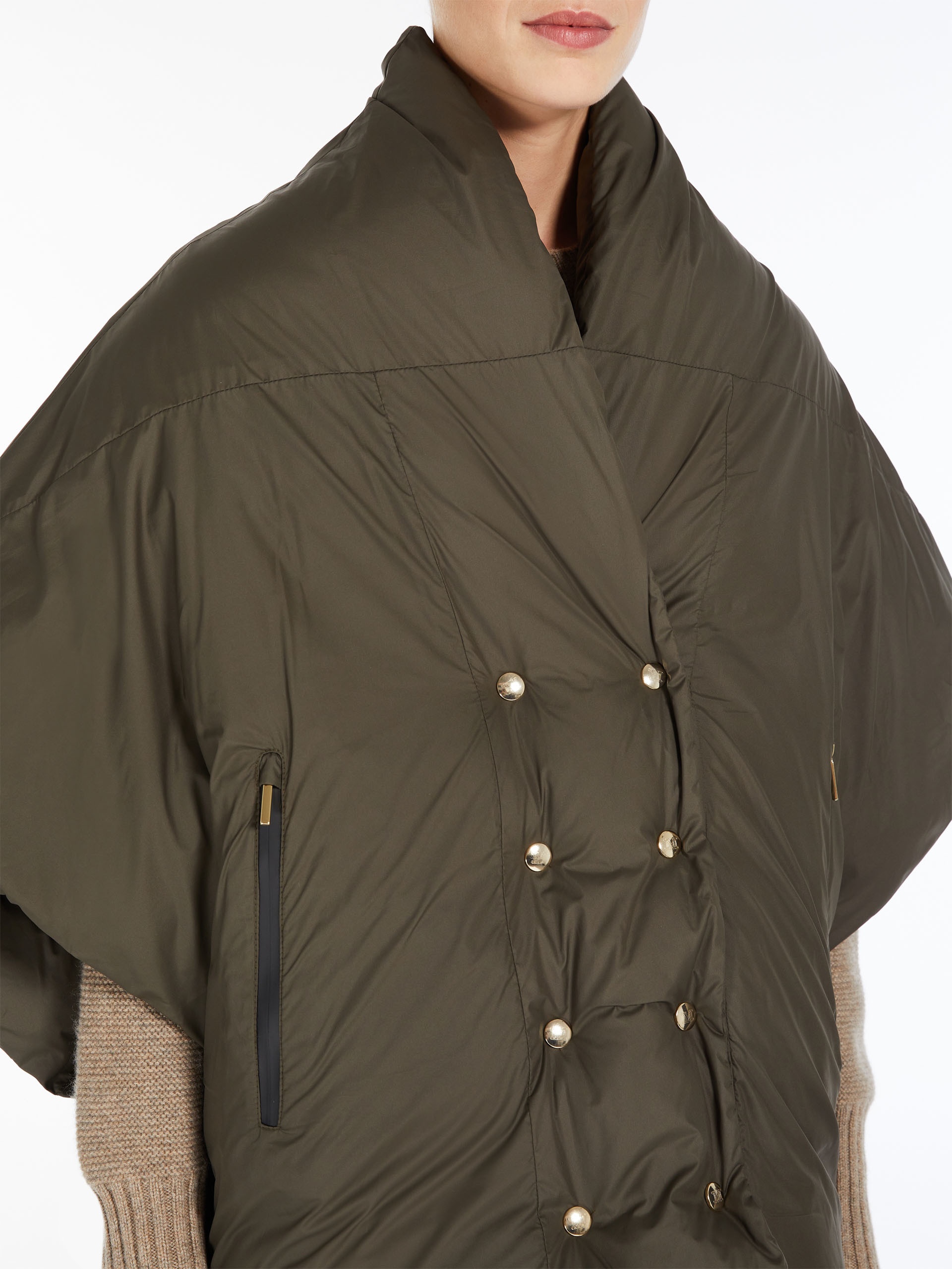 AVOCADO Reversible cape in water-resistant fabric - 5