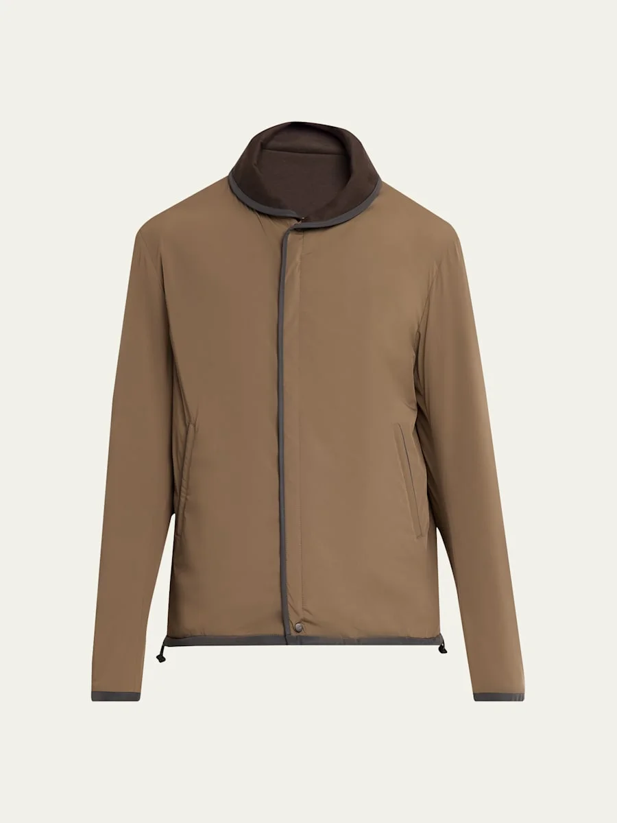 Men's Jibset Packable Water-Repellent Reversible Jacket - 1