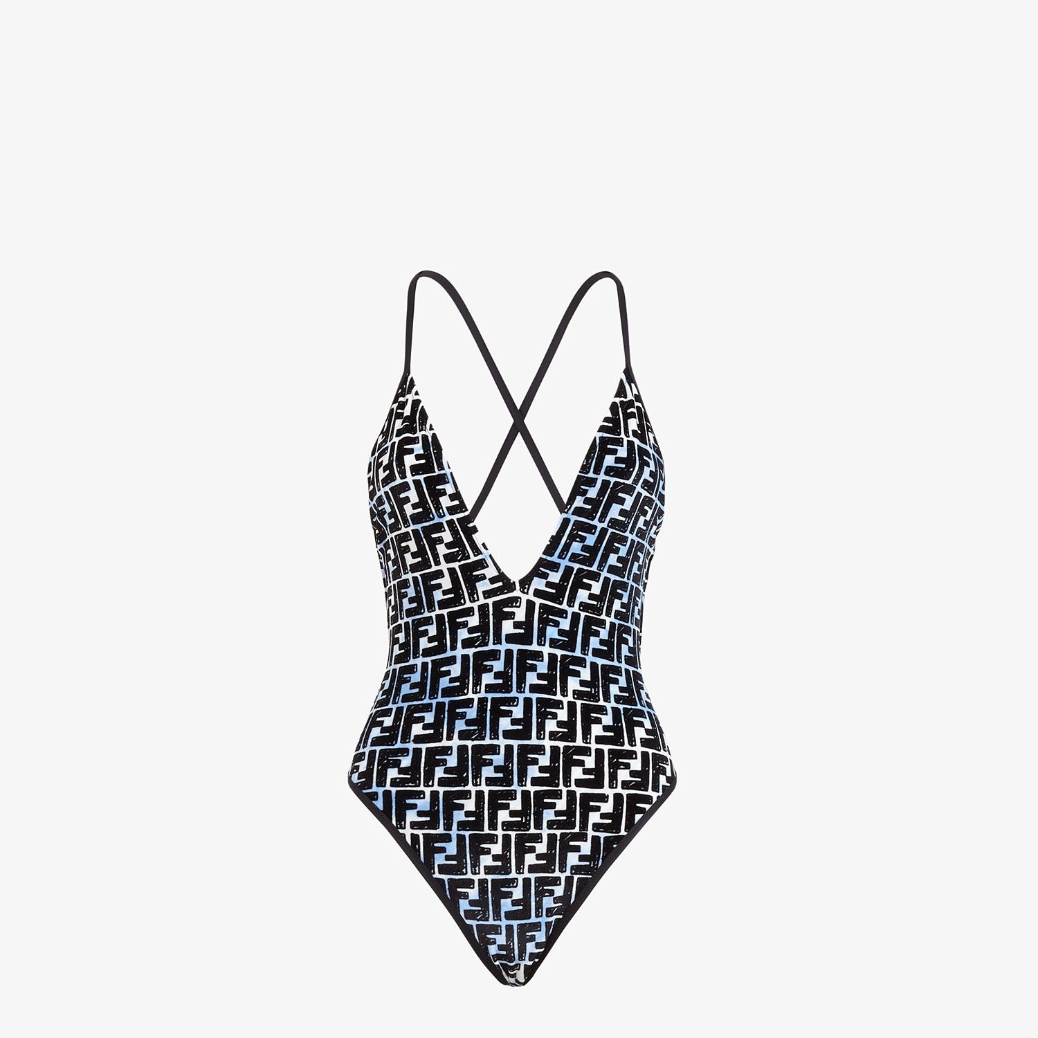 Fendi Roma Joshua Vides reversible swimsuit - 1