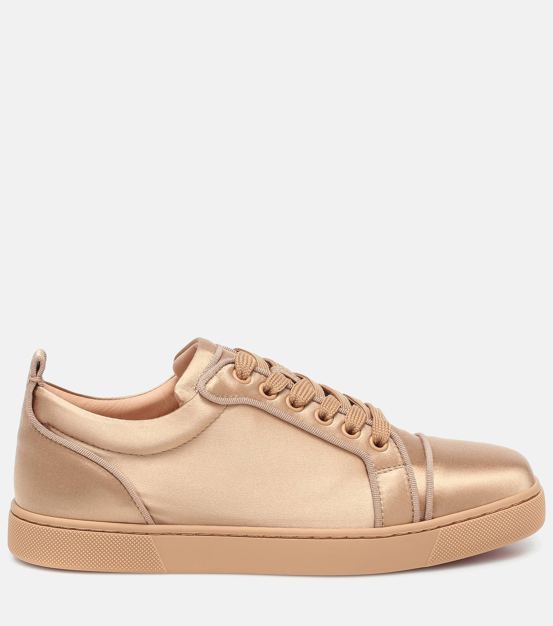 Louis Junior silk-satin sneakers - 5