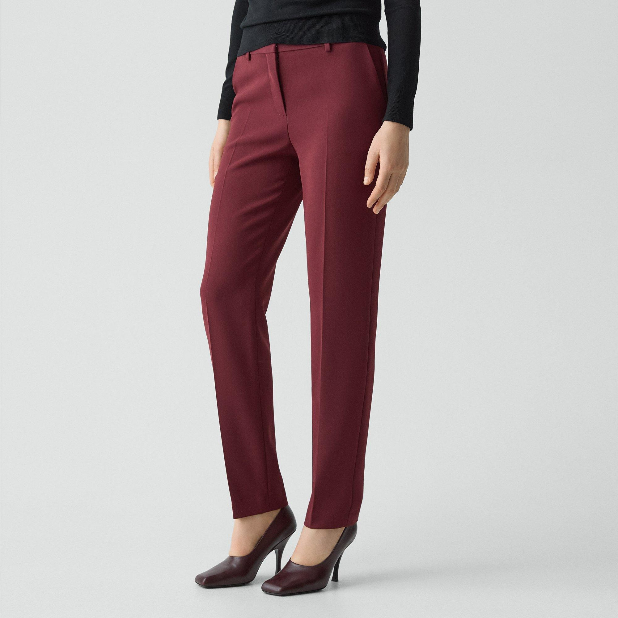 Treeca Full Length Pant in Admiral Crepe - 5