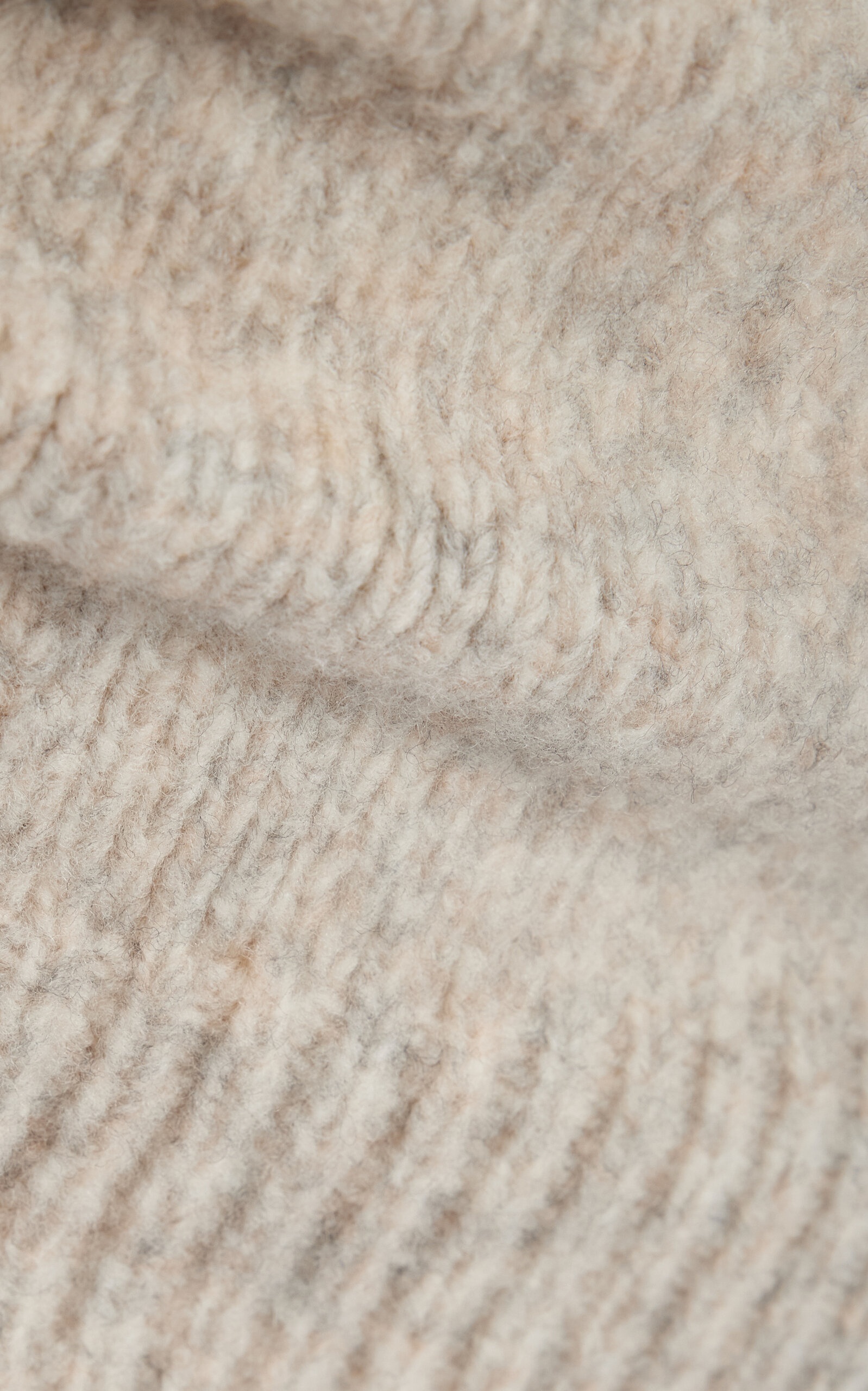 Whip-Stitched Wool-Blend Knit Tank Top grey - 5