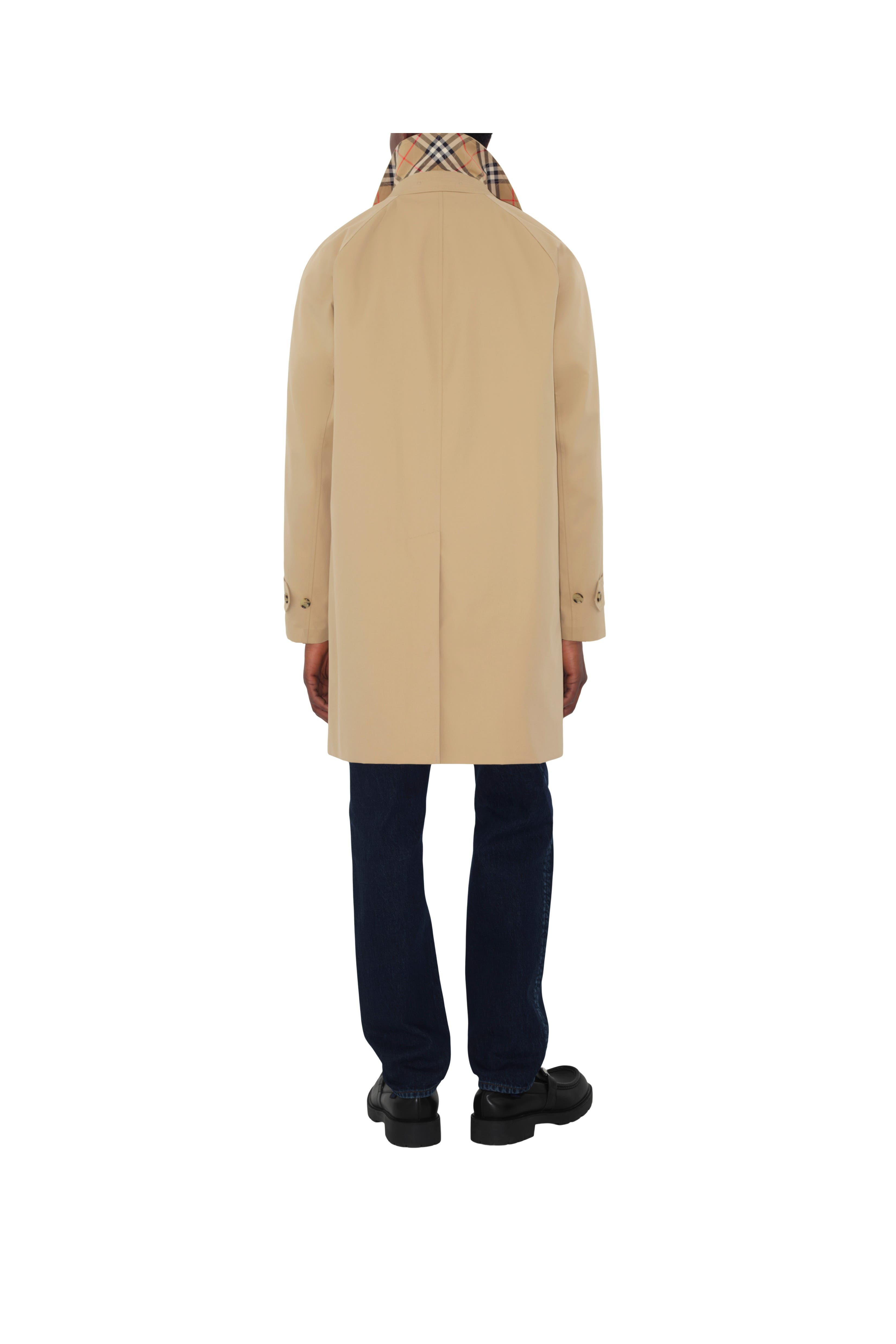 burberry Mid-length Camden Heritage Car Coat in Honey at Nordstrom - 4