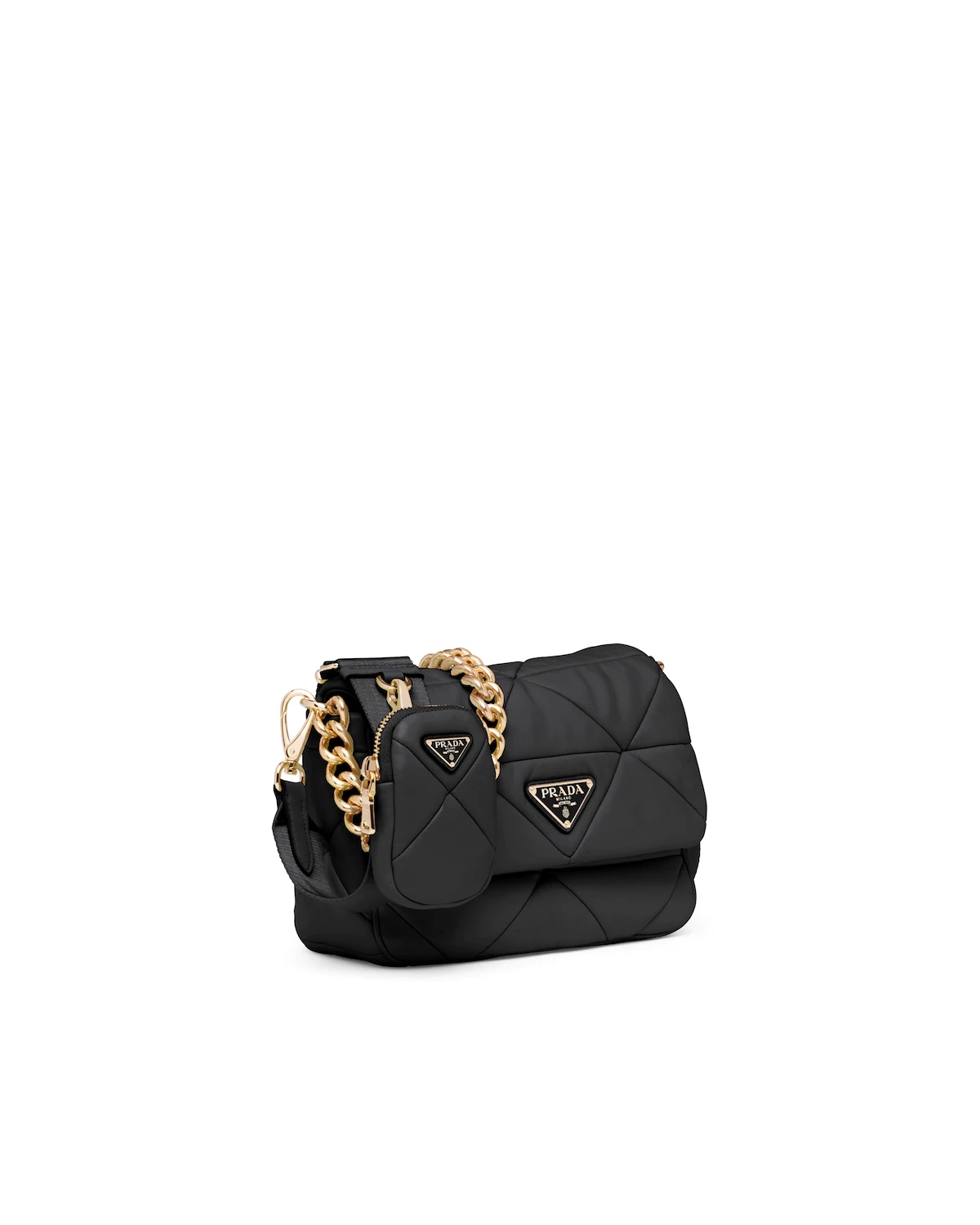 Prada System nappa leather patchwork bag - 3