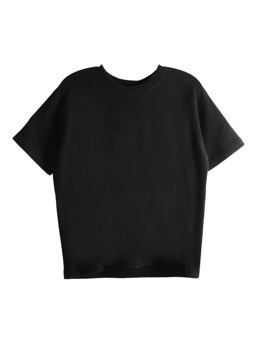 short-sleeve knit top - 1