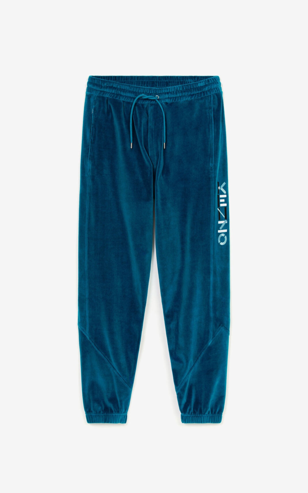 'The Winter Capsule' oversized velvet jogging bottoms - 1