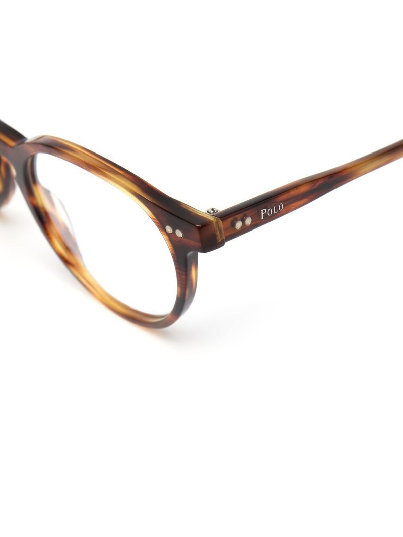 tortoiseshell round frame glasses 3