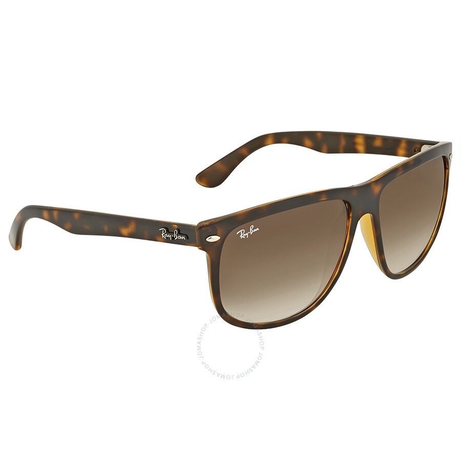 Ray-Ban Ray Ban Boyfriend Light Brown Gradient Square Men's
