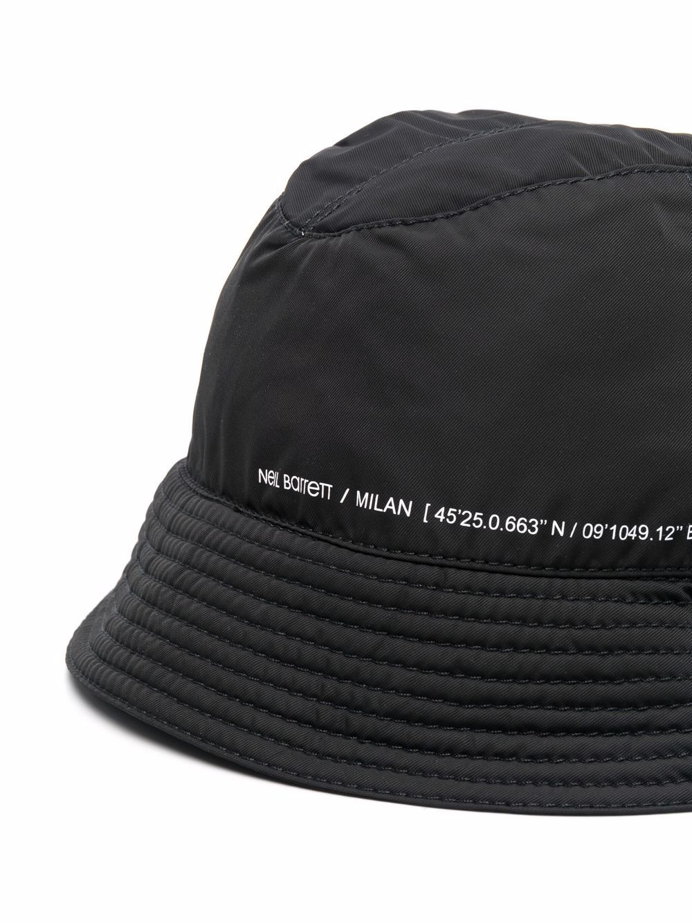 metal detail bucket hat - 2