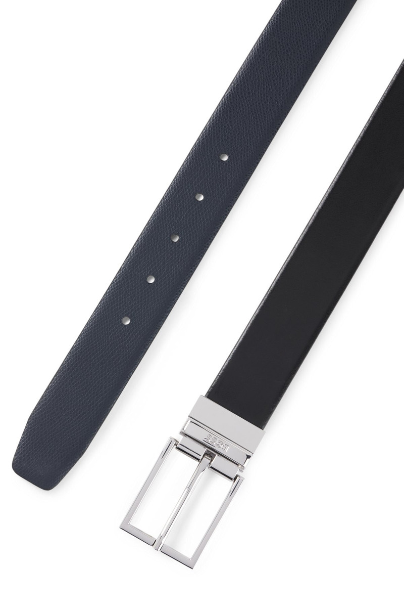 REVERSIBLE BELT IN ITALIAN LEATHER 3