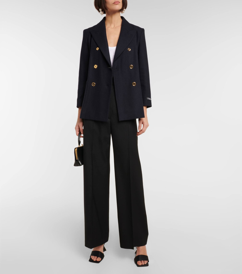 PATOU Wool and cashmere flannel blazer outlook