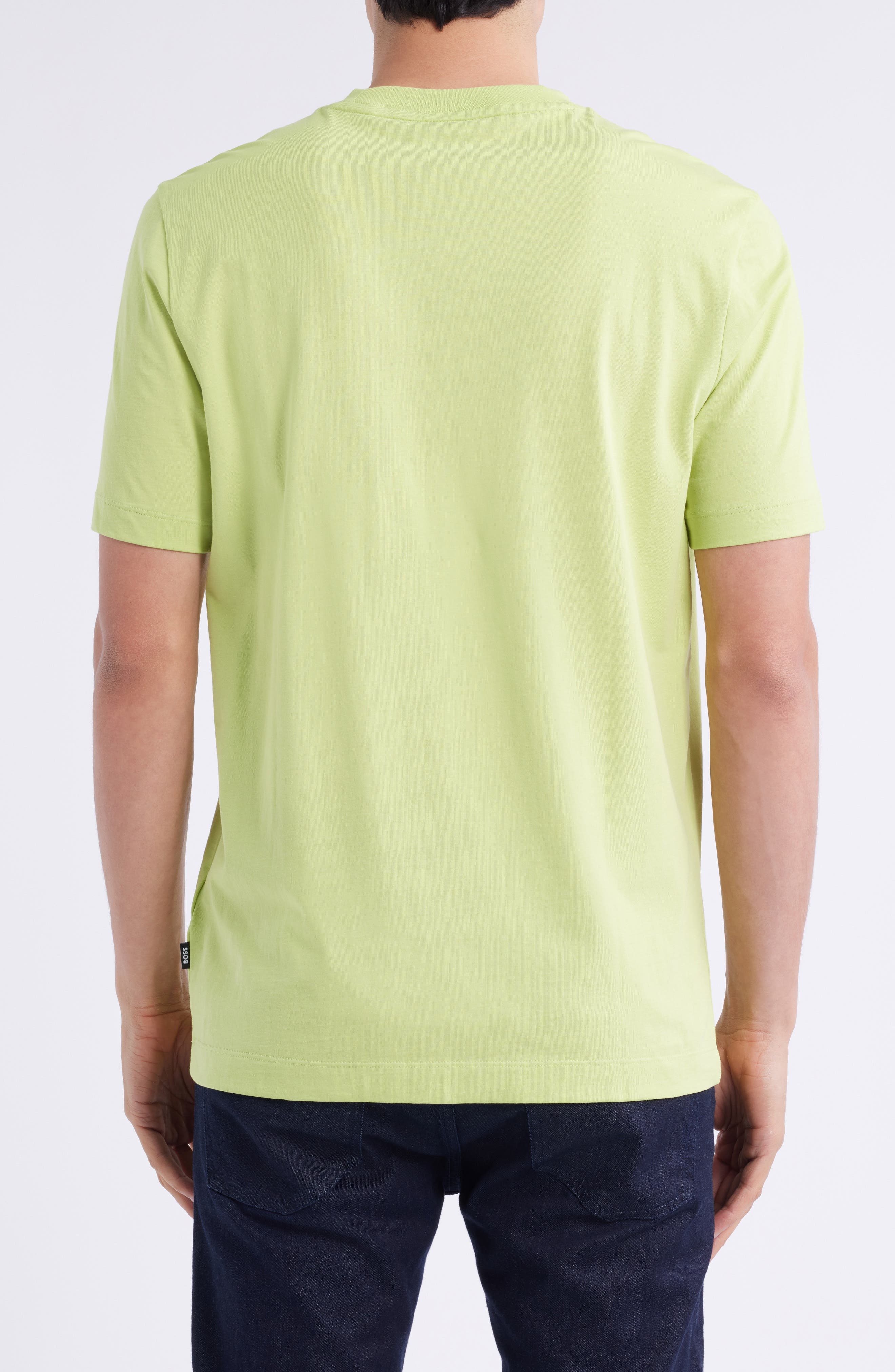 BOSS Thompson Solid T-Shirt in Light Green at Nordstrom - 2