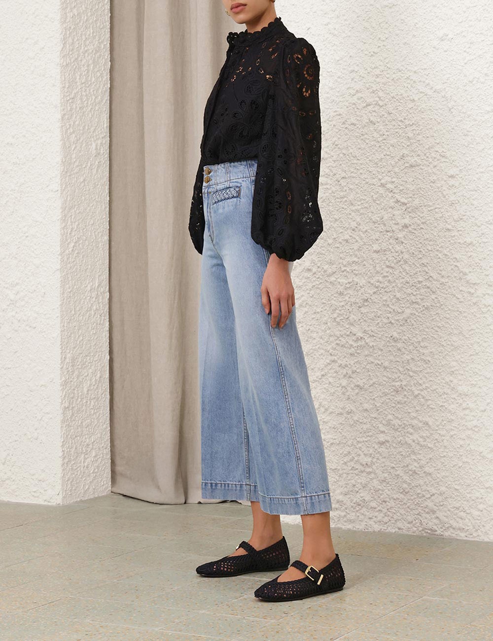 RHIANNON EMBROIDERED BLOUSE - 8