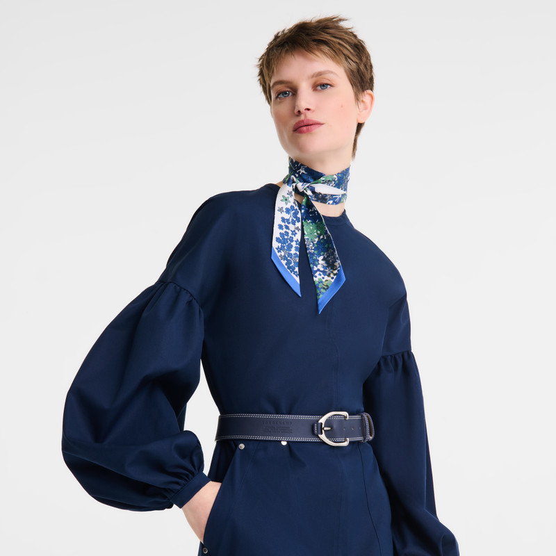 Longchamp Le Pliage Xtra Ladies' belt Navy - Leather outlook