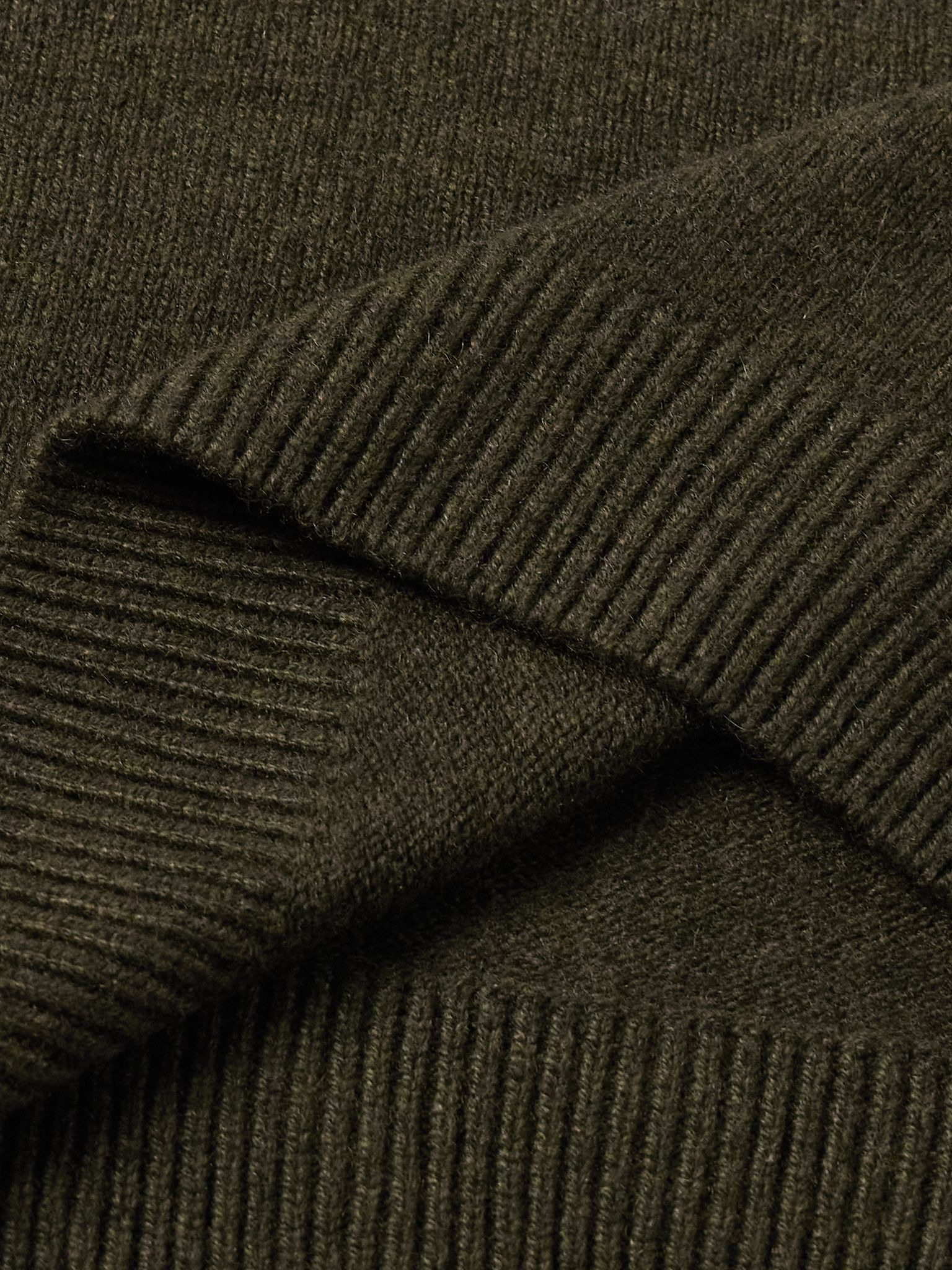 Cashmere Sweater Green - 4