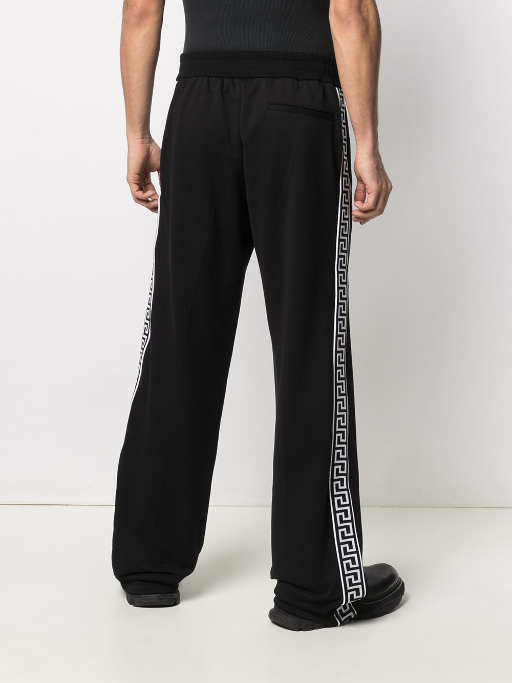 embroidered-logo track pants - 4