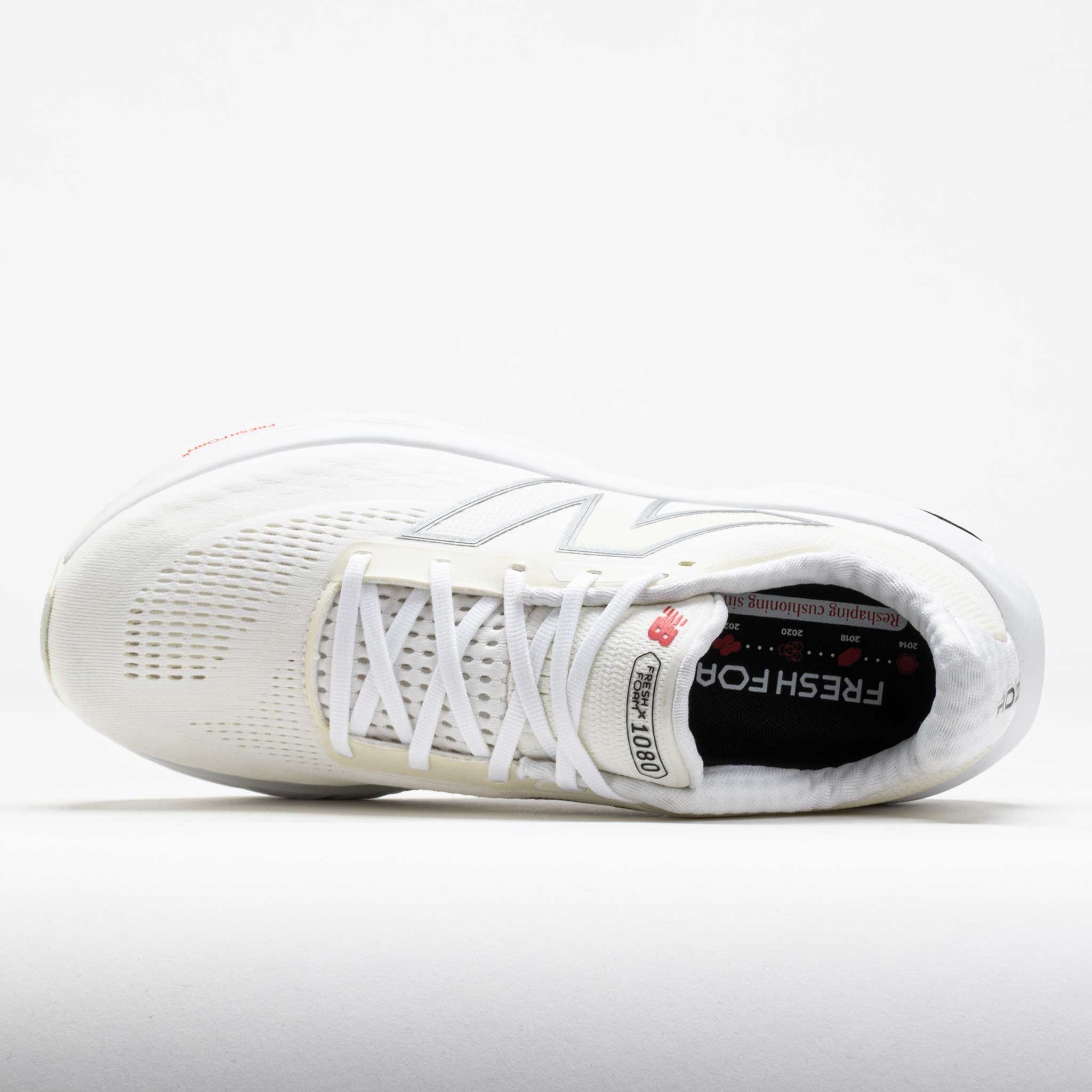New Balance Fresh Foam X 1080v14 Men's White/Silver Metallic/Sea Salt - 3