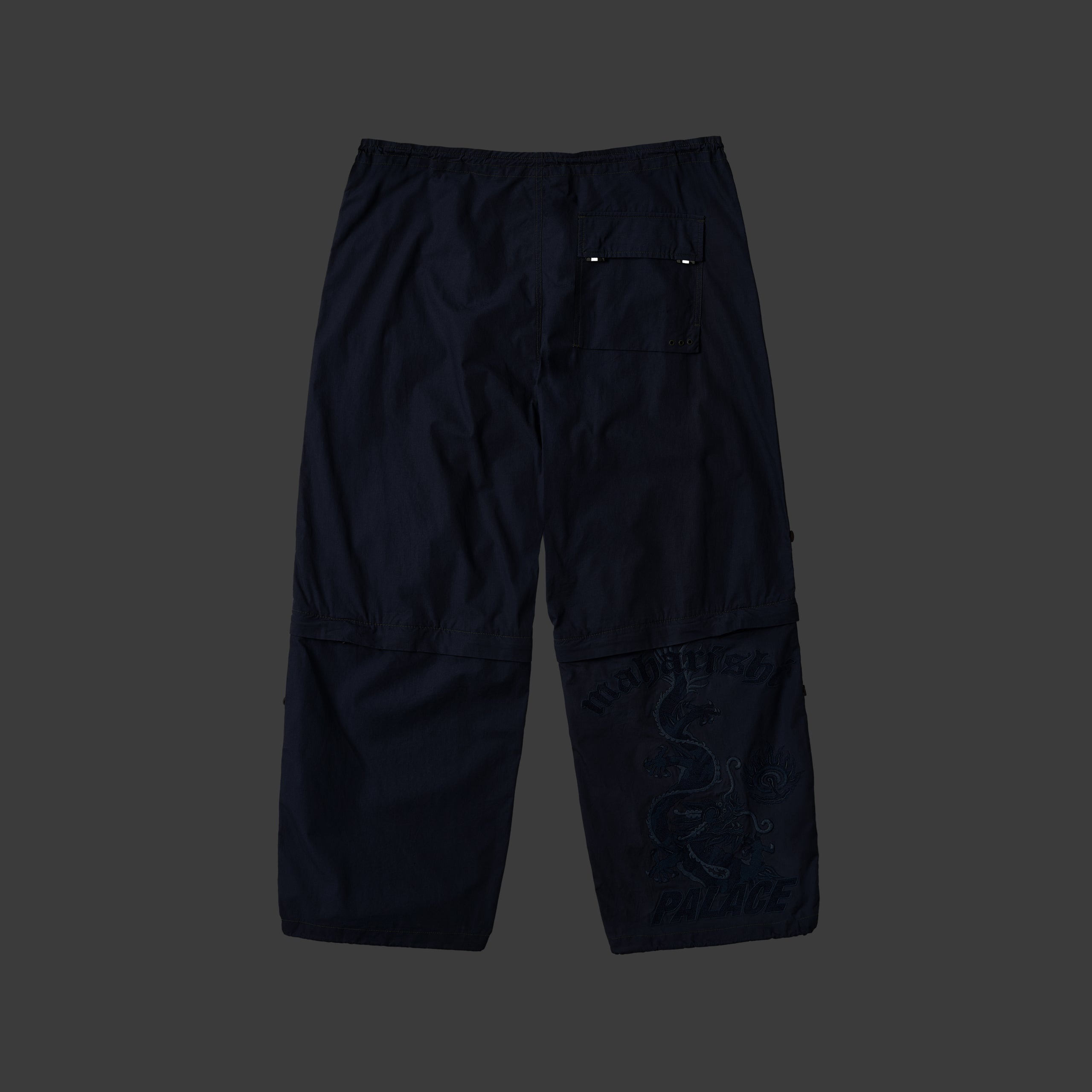 PALACE MAHARISHI ZIP OFF SNOPANT BLUE - 7