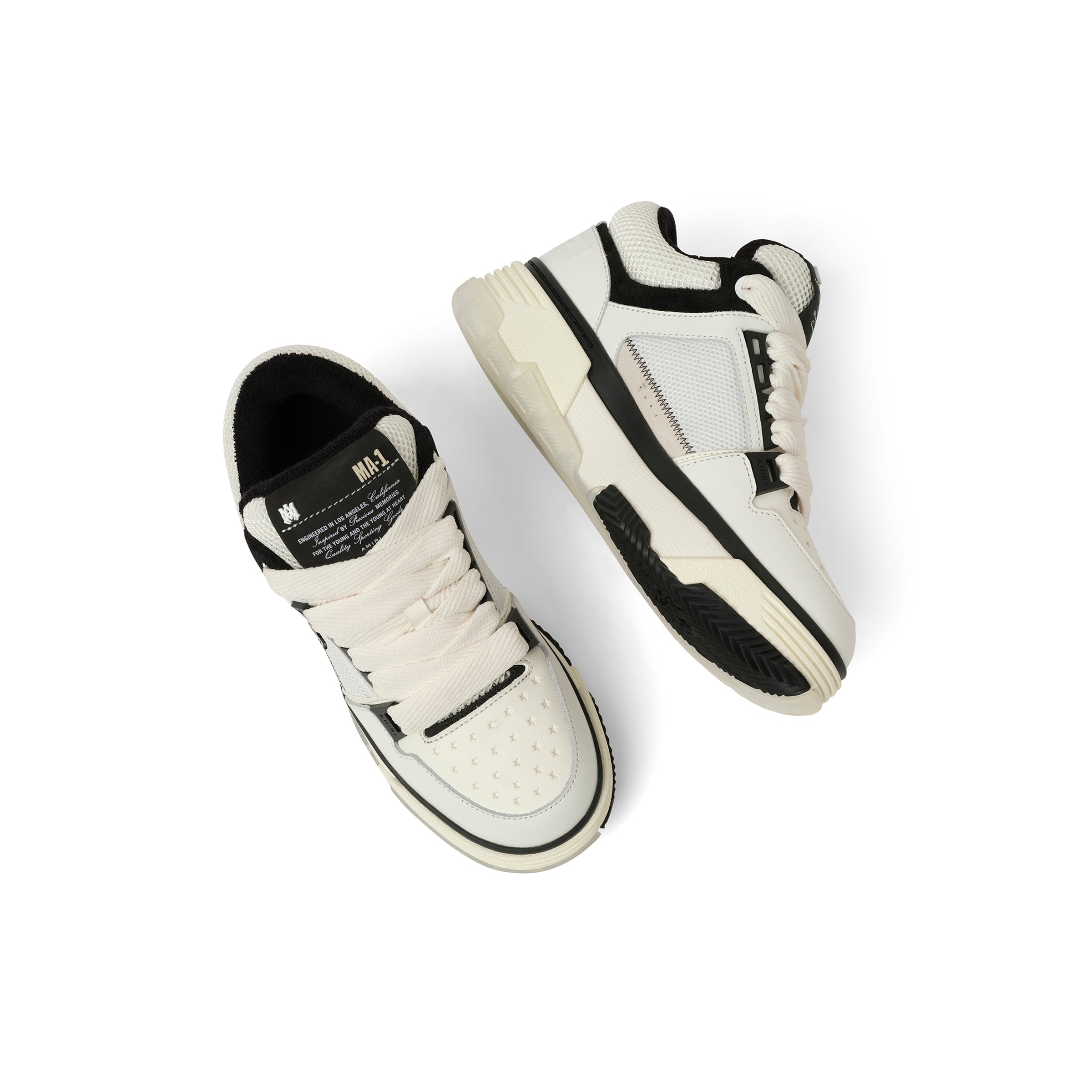 MA-1 Sneaker in White/Black - 4