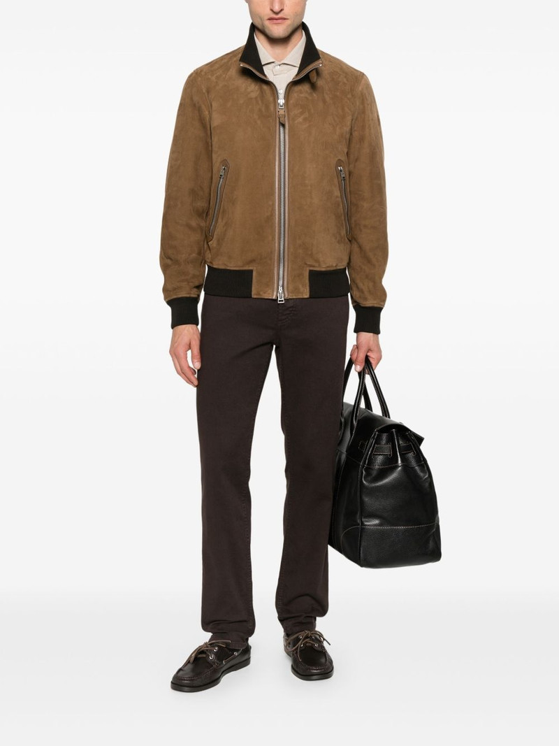 Brunello Cucinelli cotton straight-leg jeans outlook
