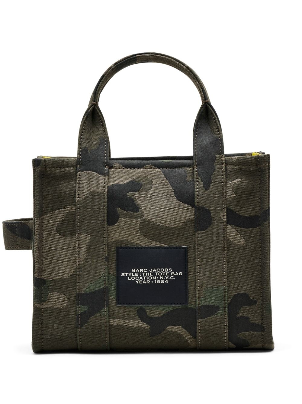 The Small Camo Jacquard Tote bag - 4