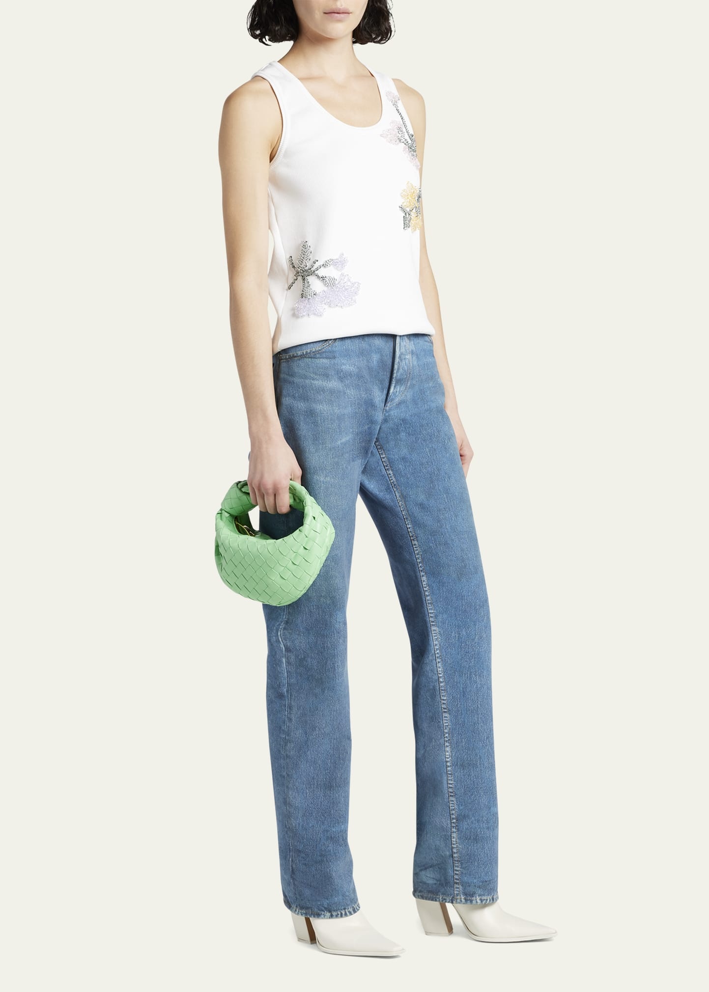 Jodie Mini Intrecciato Knot Hobo Bag - 5
