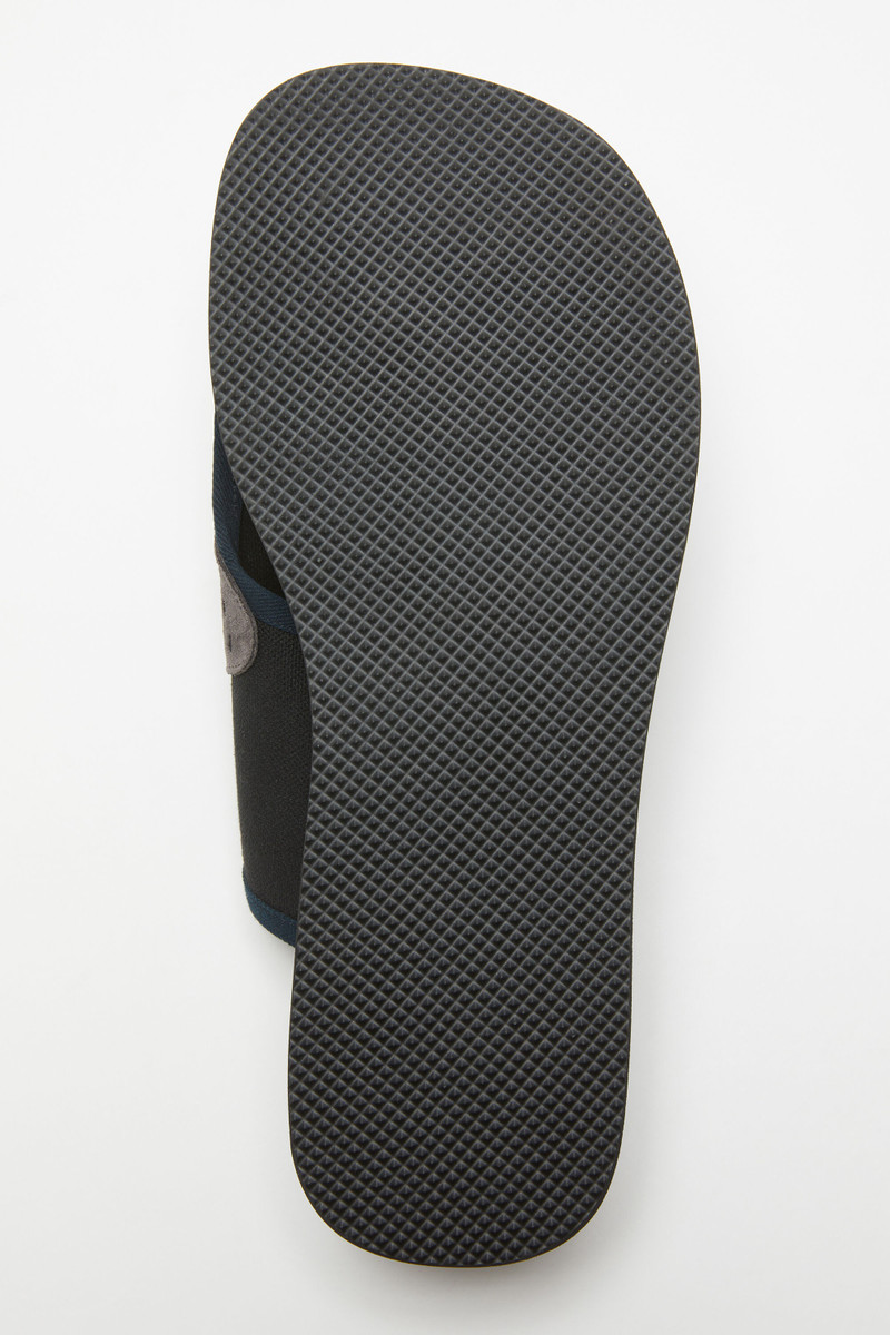 Lace-up leather sandals - Black 4