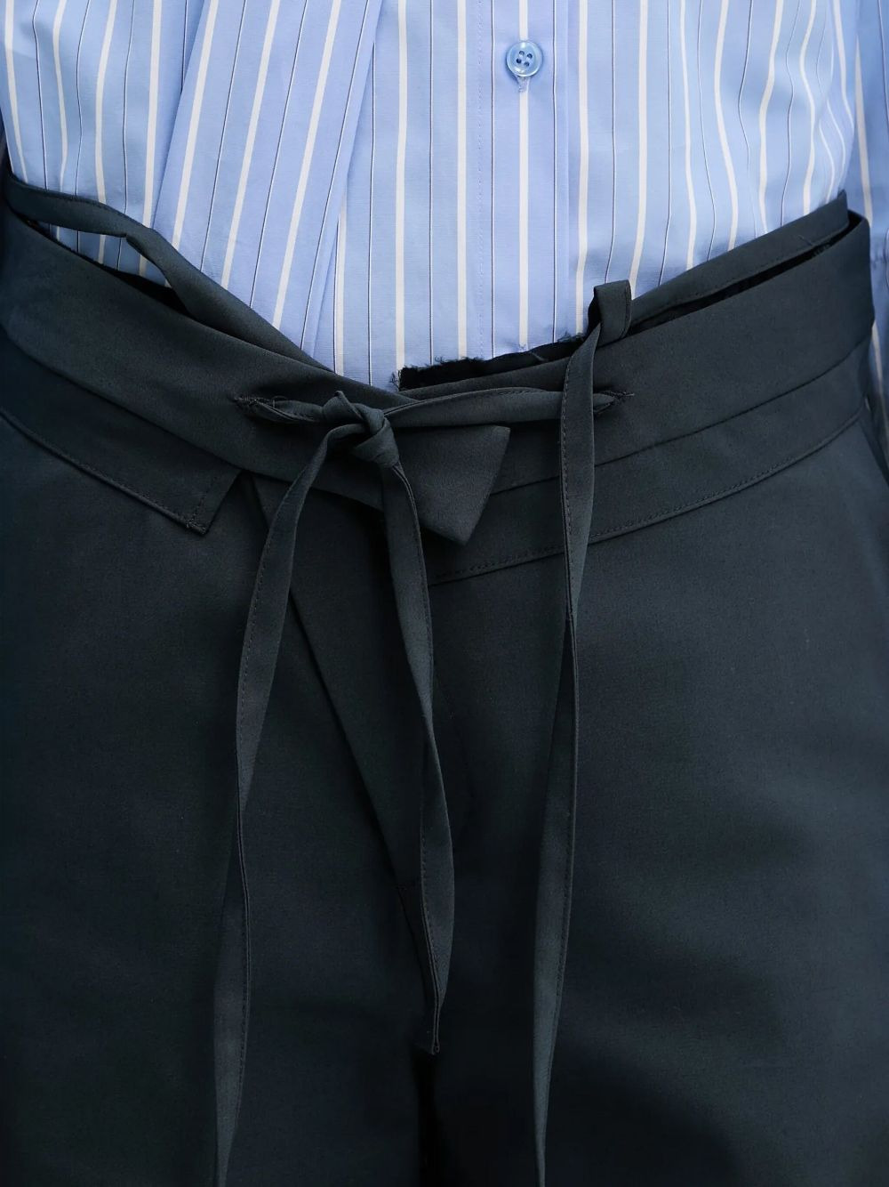 tie-waist shorts - 5