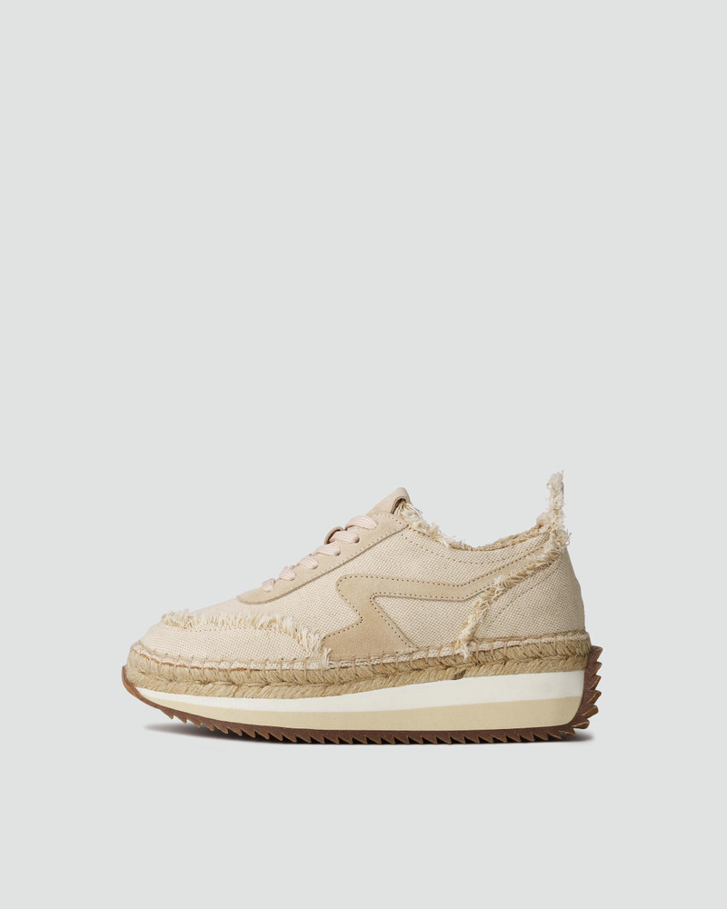 Retro Runner Espadrille - Cotton & Linen
Low Top Sneaker 1