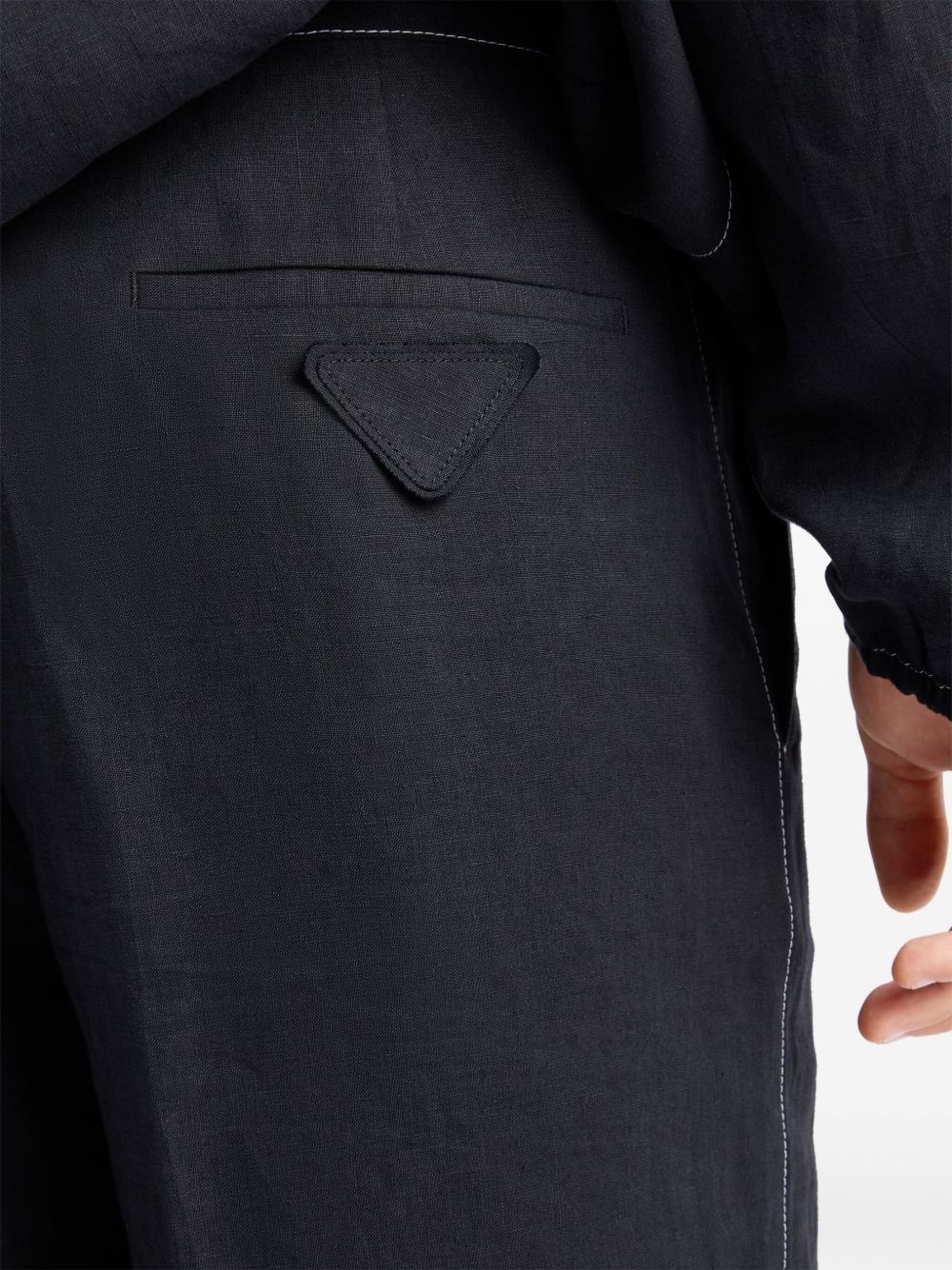 logo-patch bermuda shorts - 5