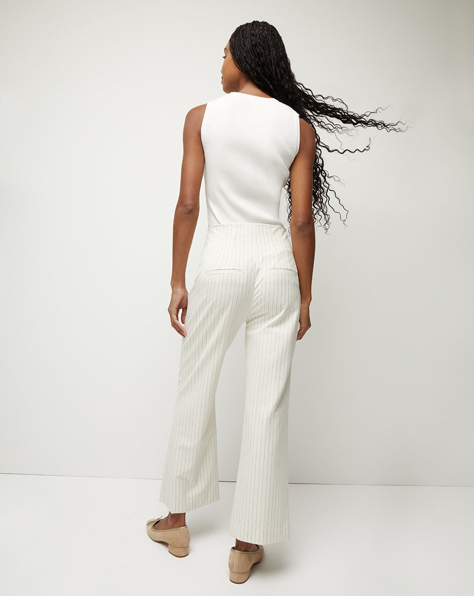 DOVA PINSTRIPED PANT - 5
