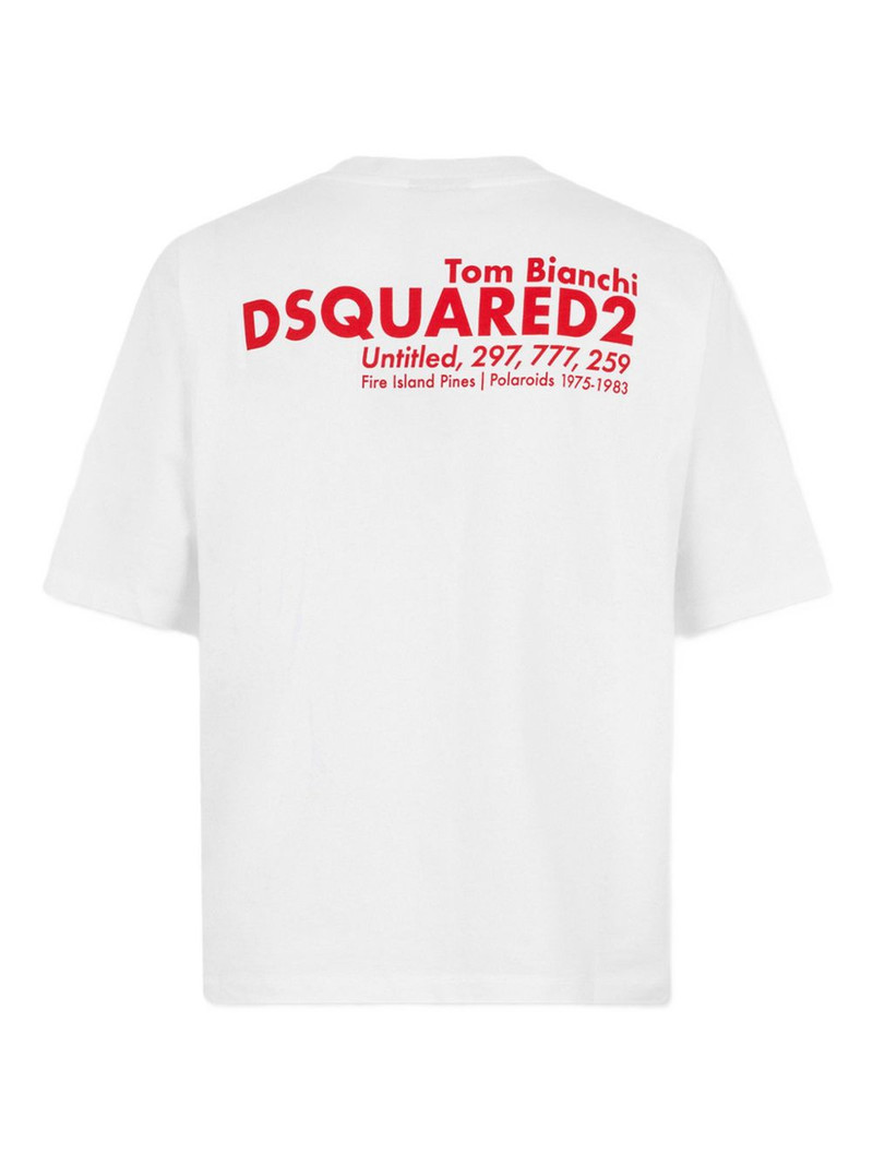 DSQUARED2 Tom Bianchi graphic-print T-shirt outlook