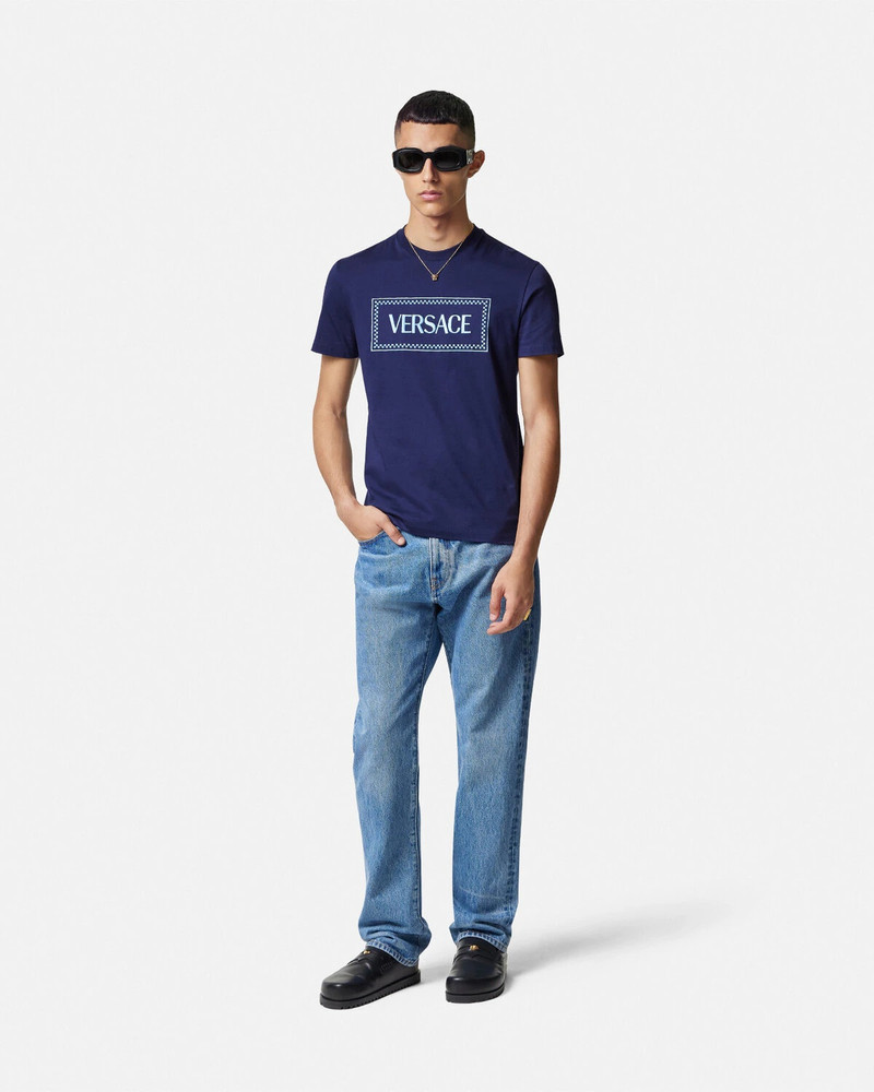 VERSACE Embroidered Logo T-Shirt outlook