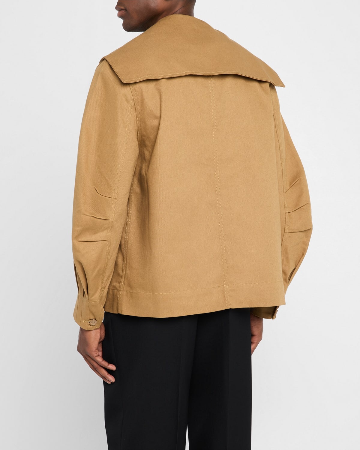 Men's Puff-Sleeve Workwear Jacket - 3