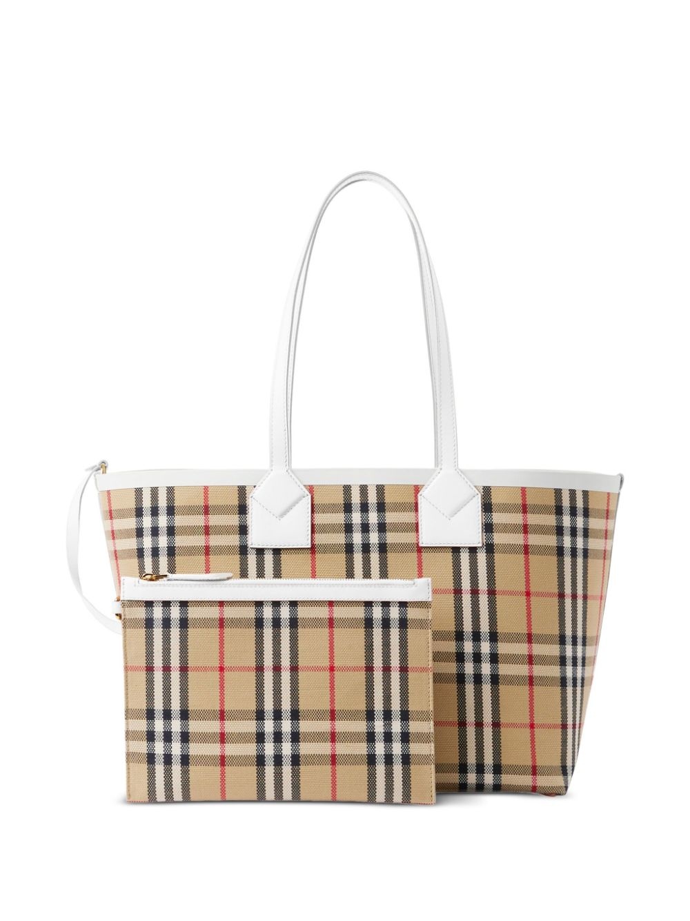 Vintage Check pattern tote bag - 6