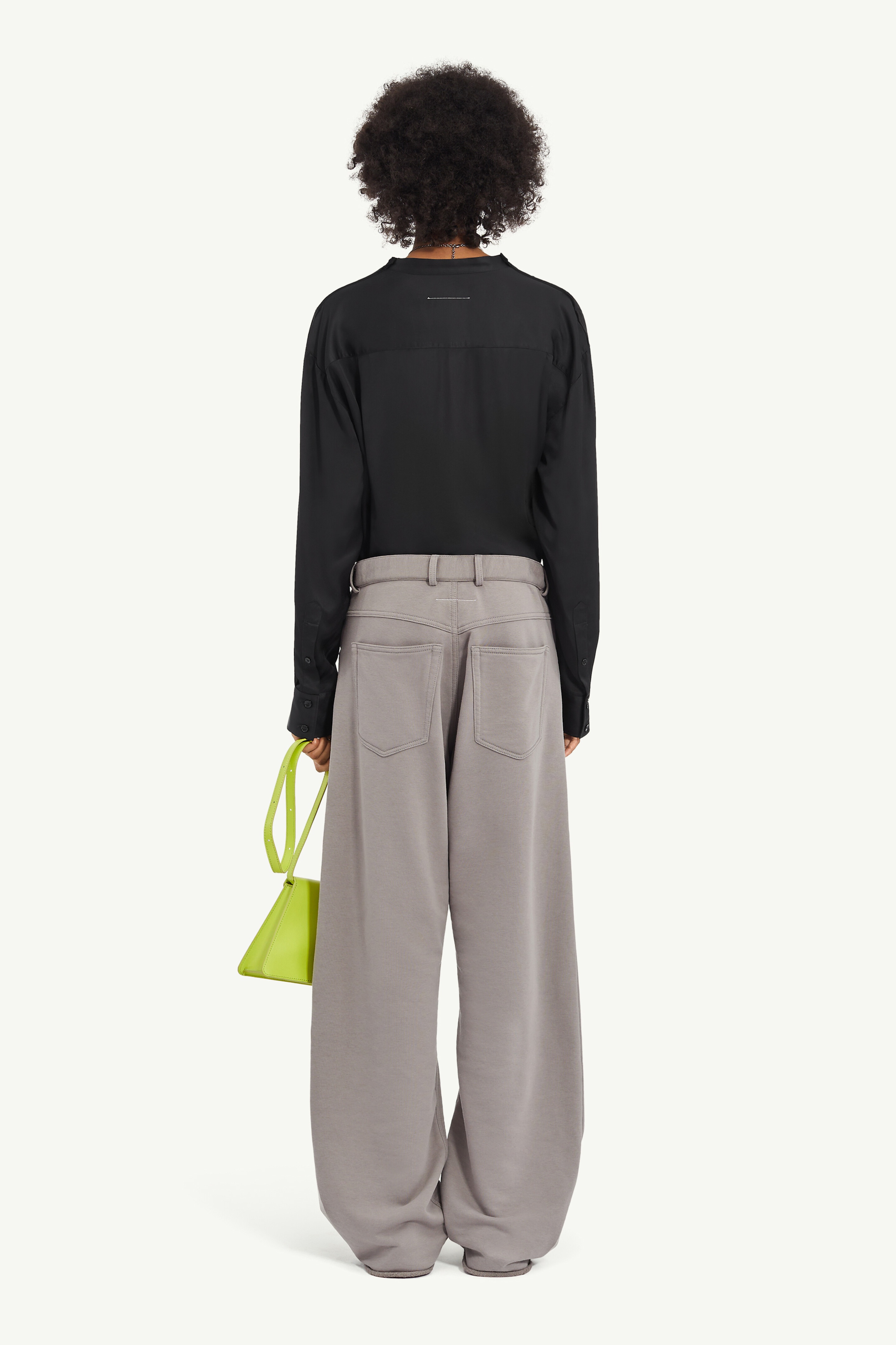 Unbrushed Sweat Jersey 5-Pocket Trousers - 4
