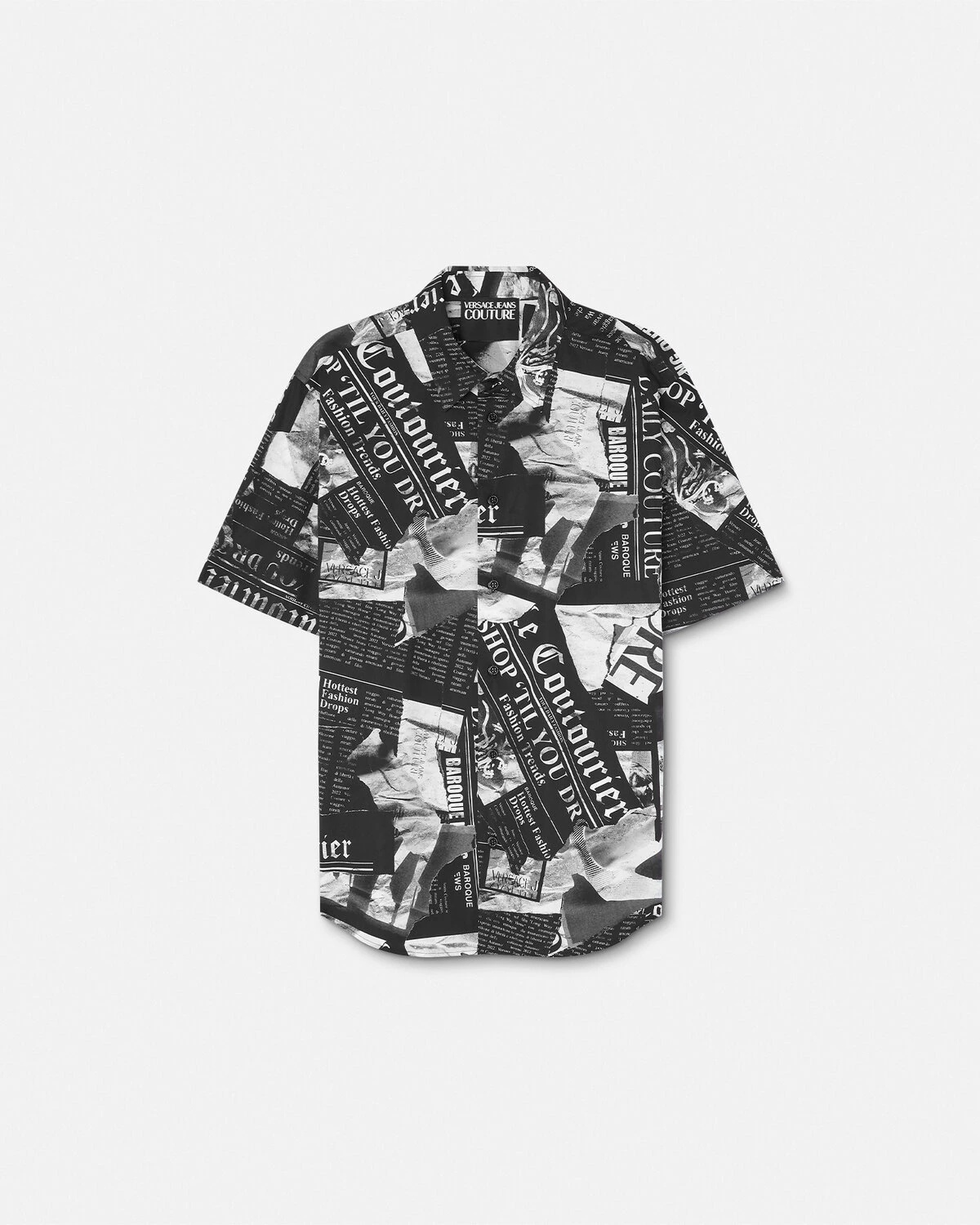 Magazine Short-Sleeved Shirt - 1