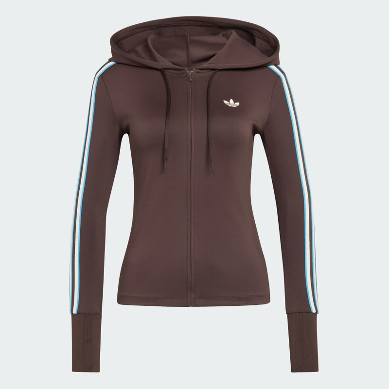 HOODED TREFOIL ZIPPER Jacket 1
