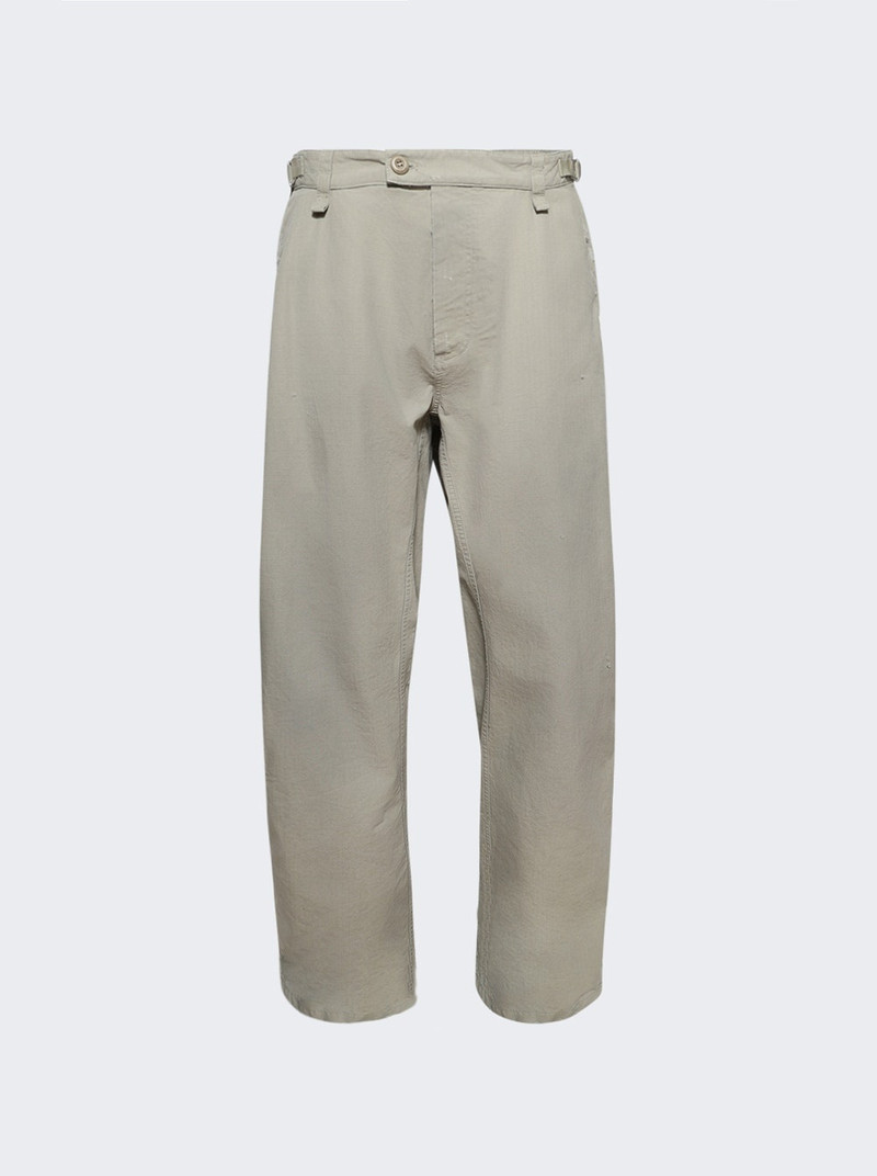 Minimal Cargo Pants Military Beige 1