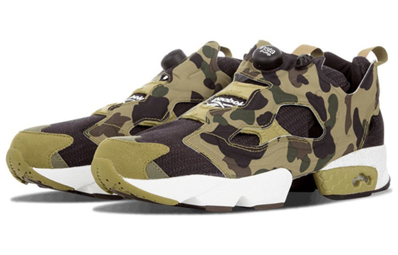 Reebok Reebok A Bathing Ape x Mita x InstaPump Fury OG 'Black Earth' V61765 outlook