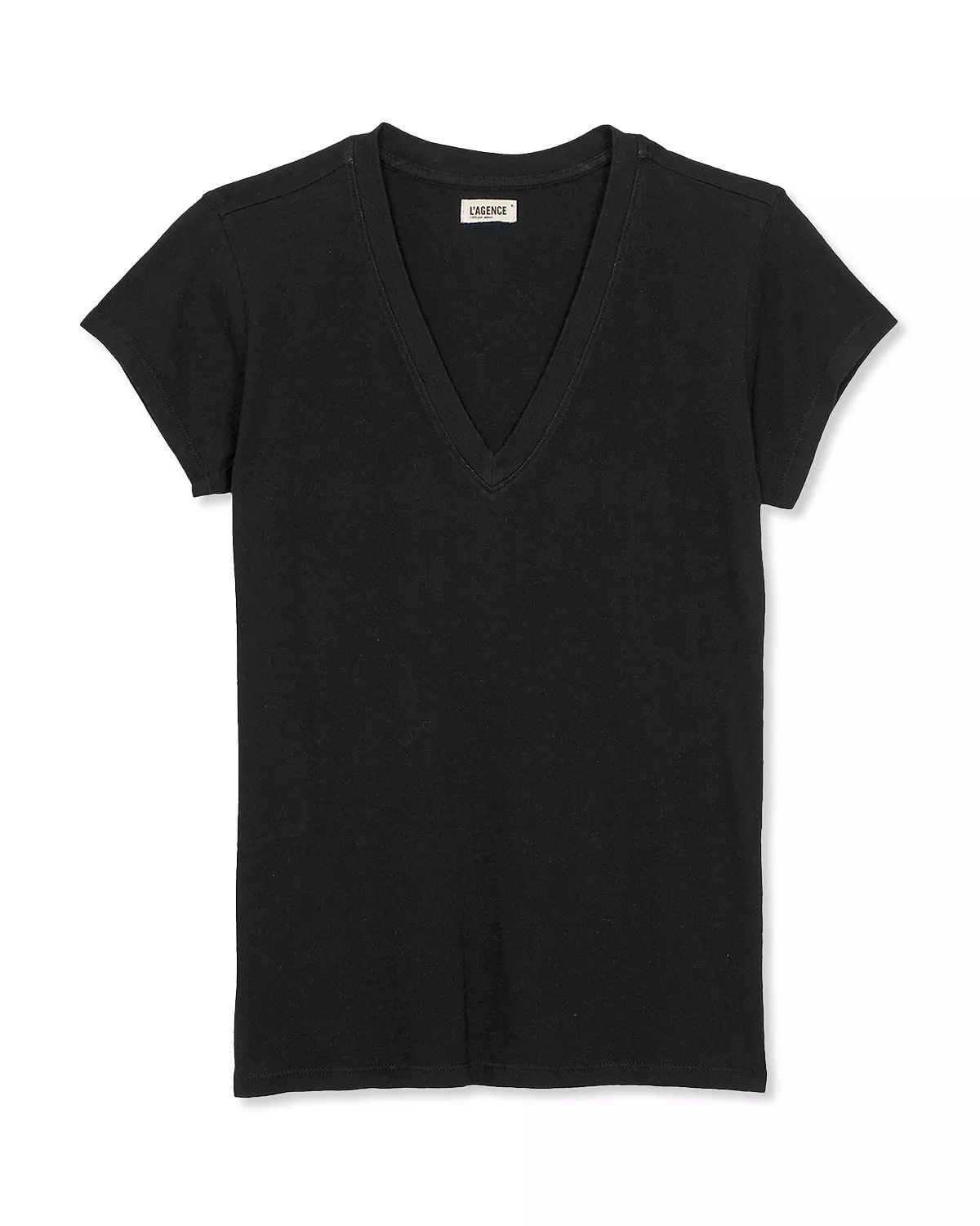 Becca Cotton V-Neck Tee - 5