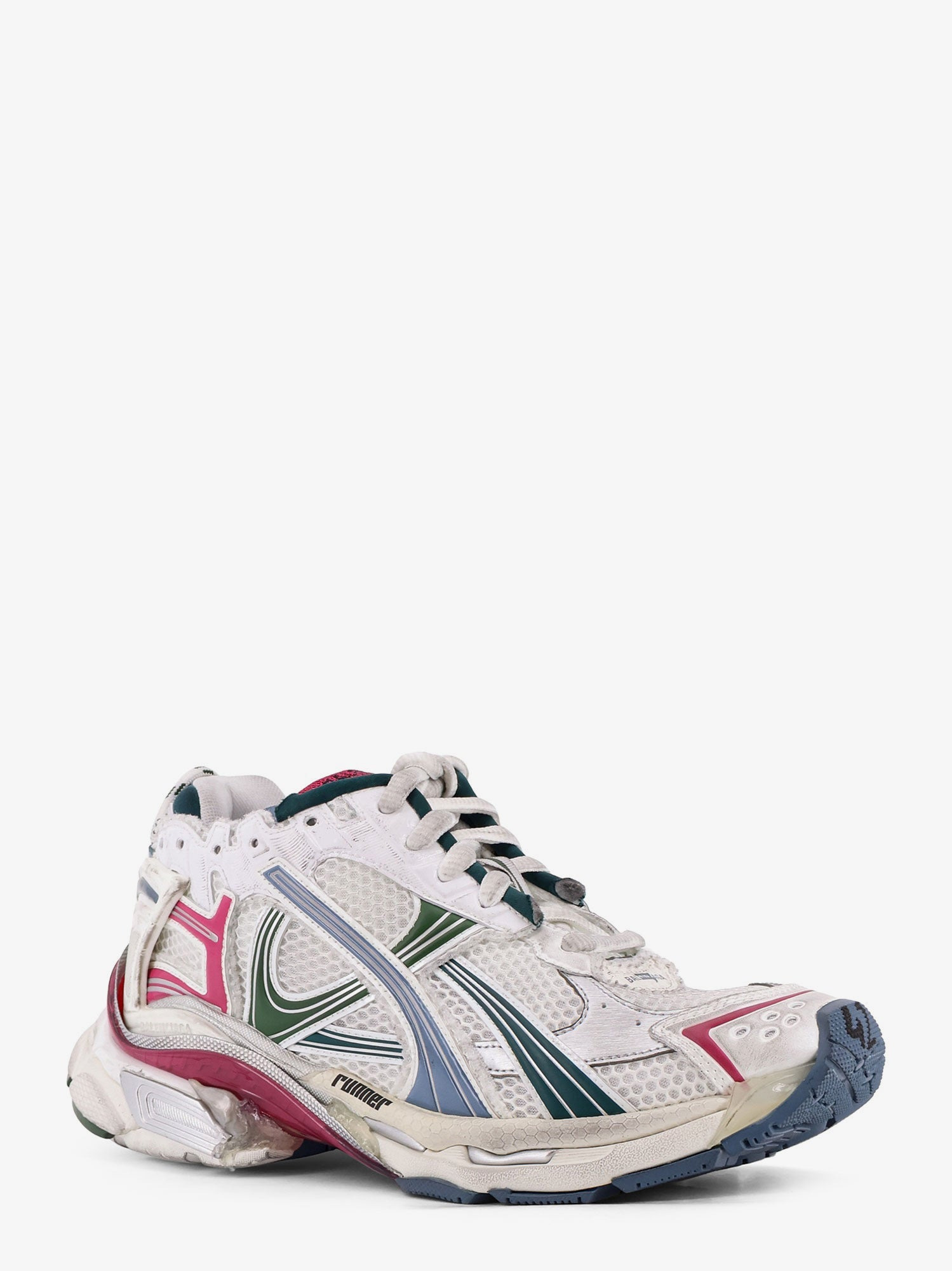 Balenciaga Runner Low-Top Mesh Sneakers - 2
